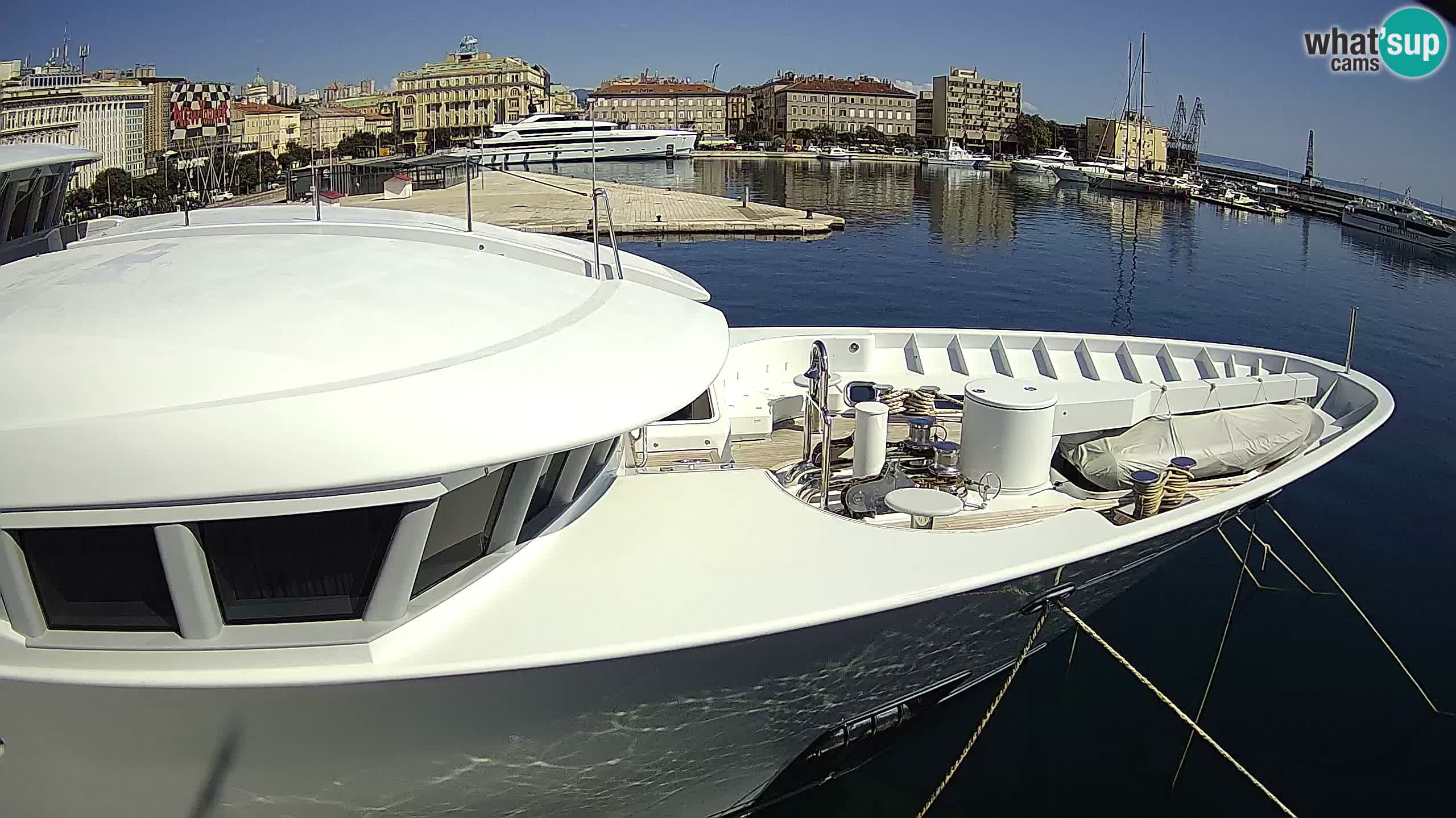 Rijeka – Botel Marina web kamera