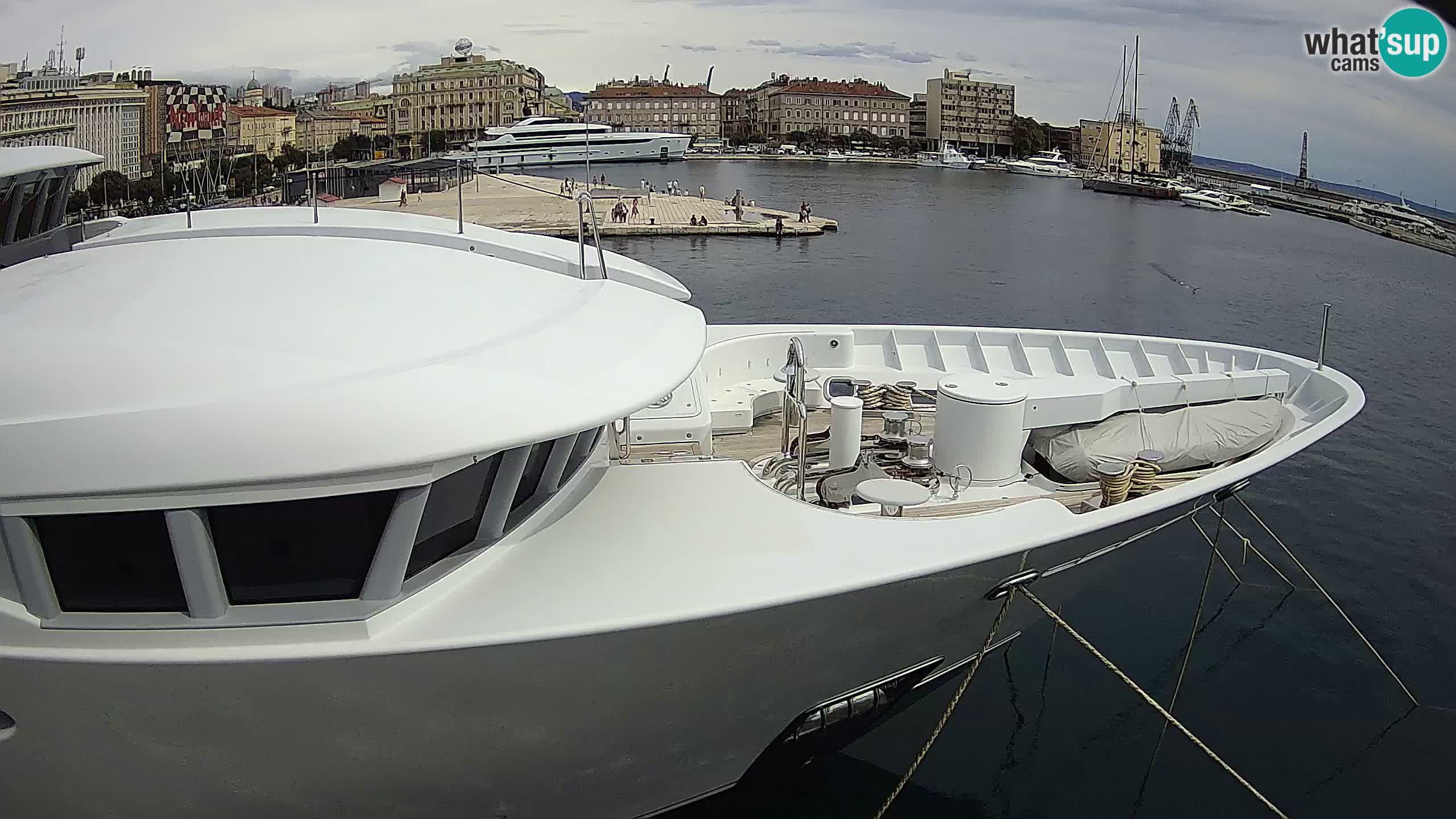 Rijeka – Botel Marina webcam en direct