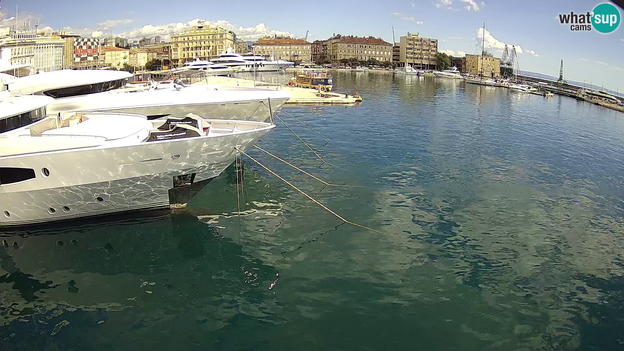 Rijeka – Botel Marina webcam en direct