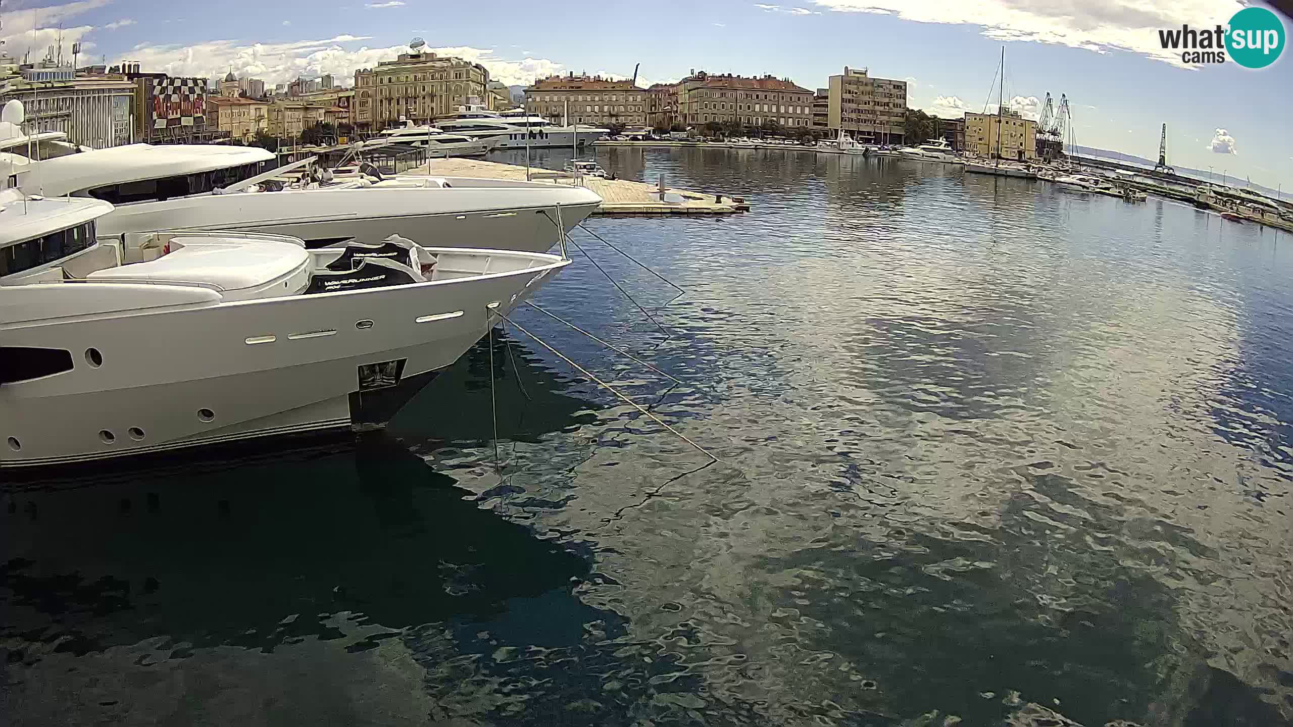 Botel Marina cámara web en vivo Rijeka