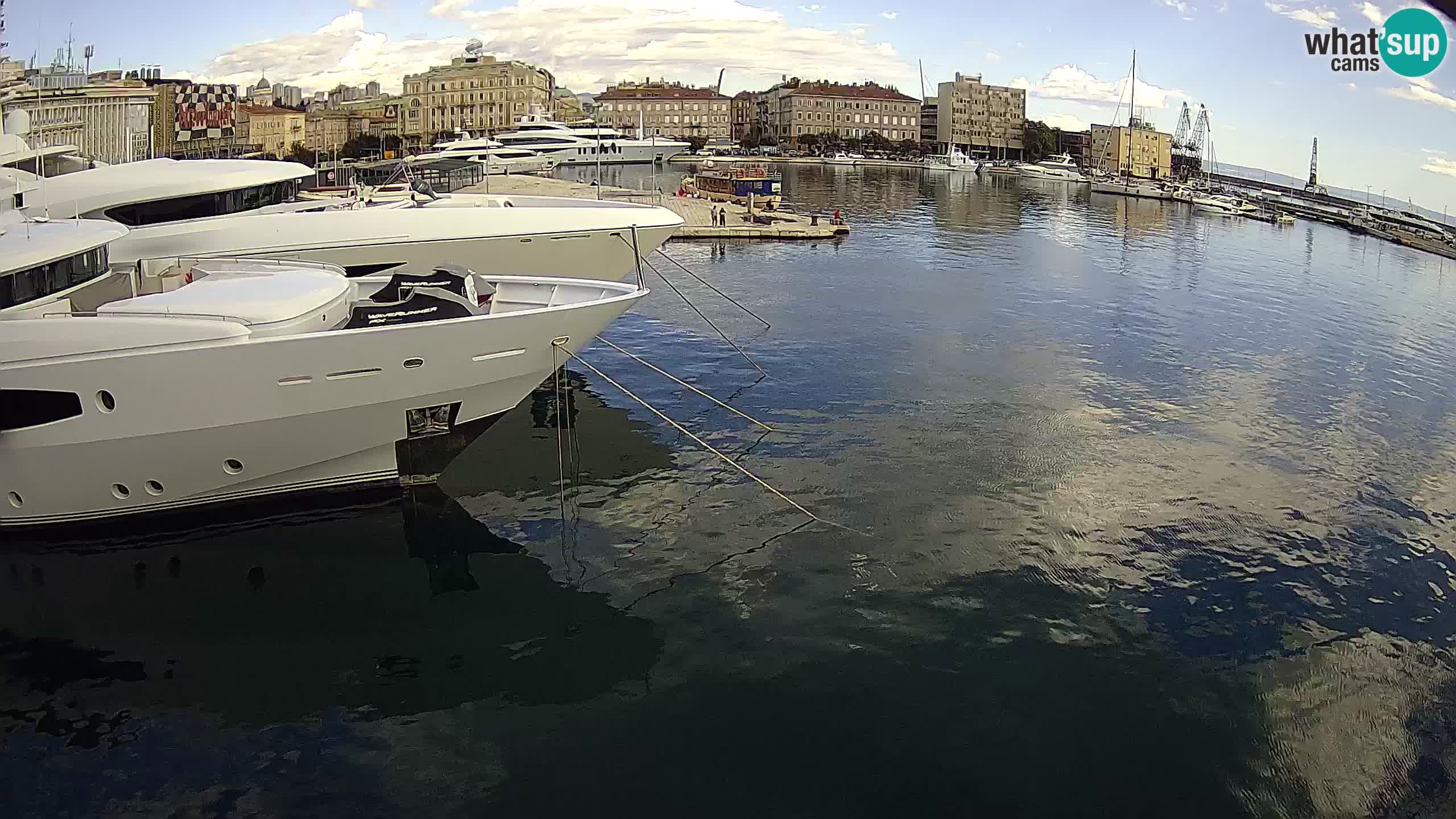 Rijeka – Botel Marina webcam en direct