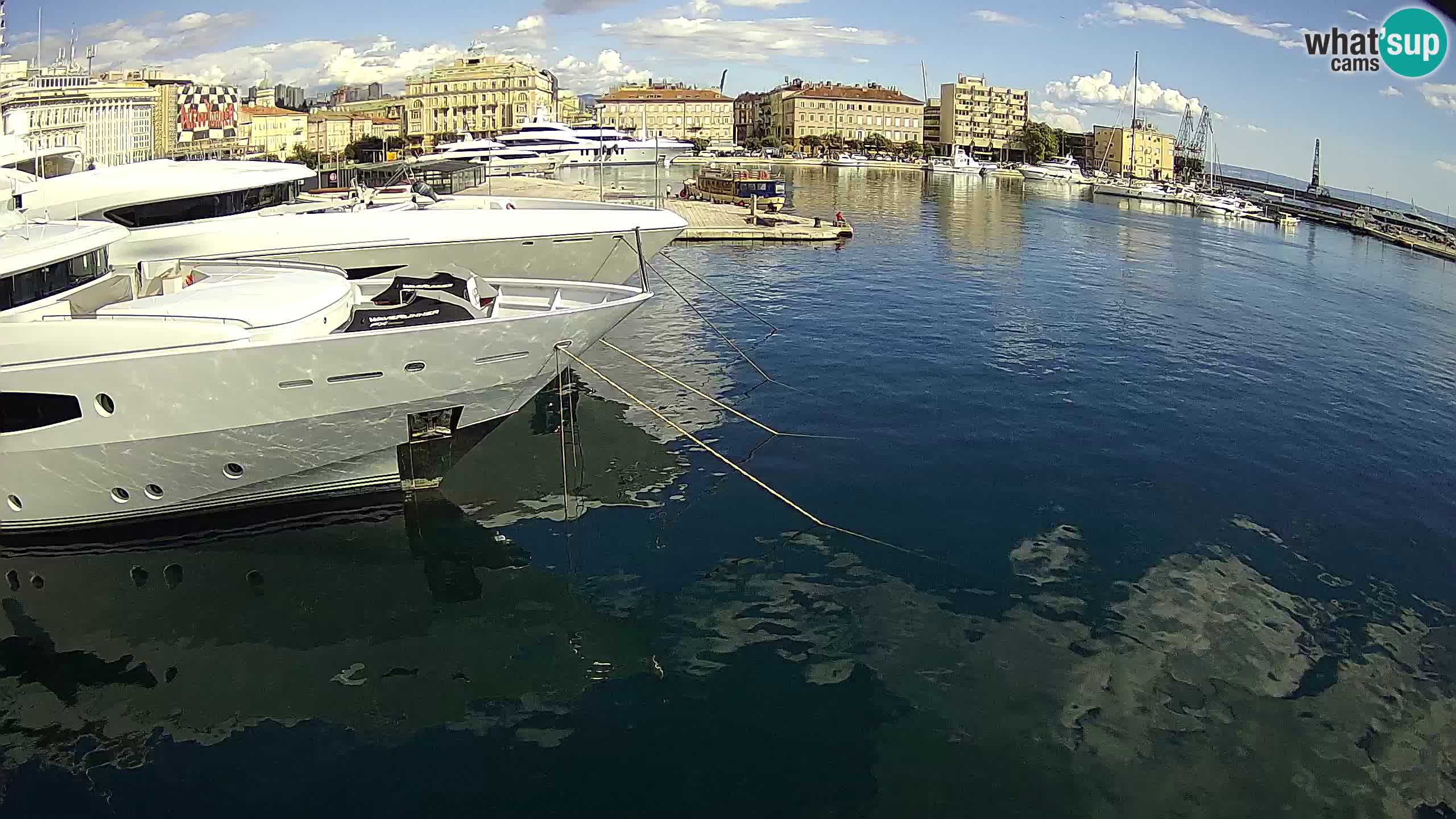 Rijeka – Botel Marina web kamera