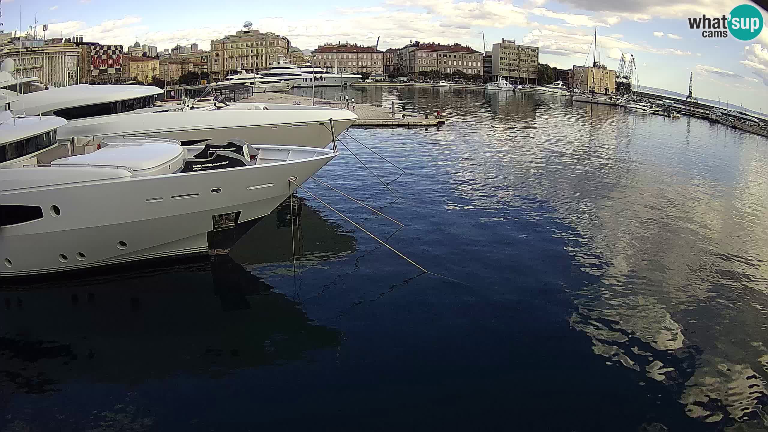 Rijeka – Botel Marina webcam en direct