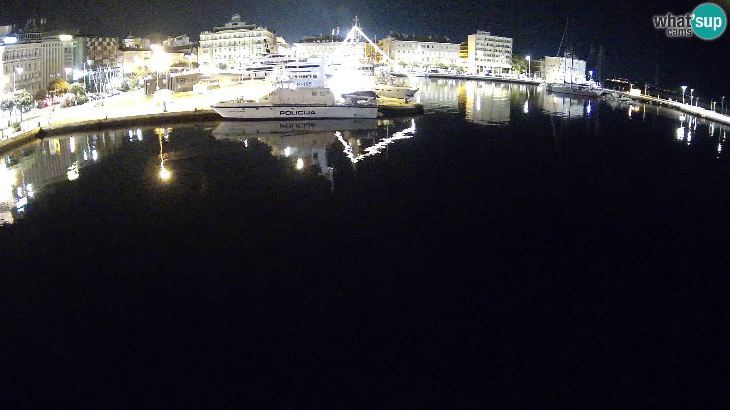 Rijeka – Botel Marina web kamera