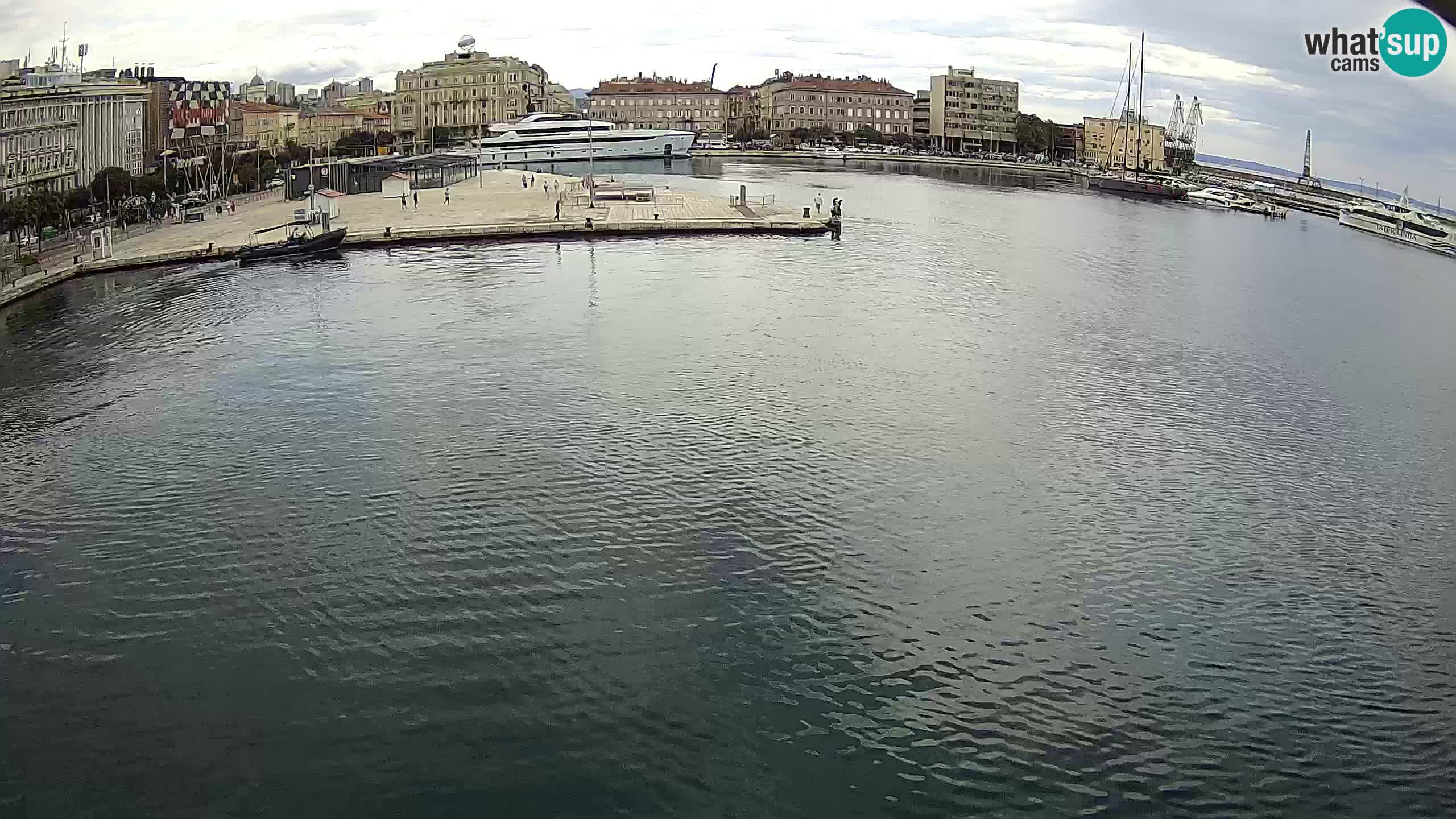 Rijeka – Botel Marina web kamera