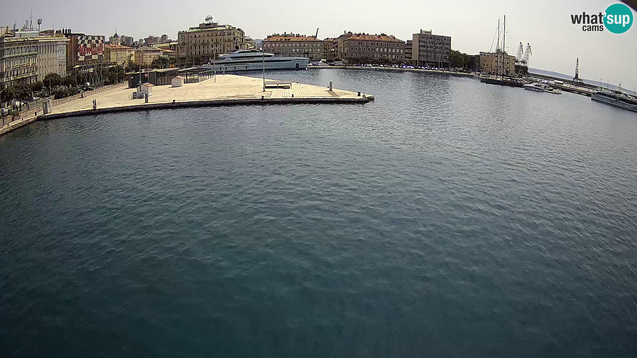 Rijeka – Botel Marina webcam en direct