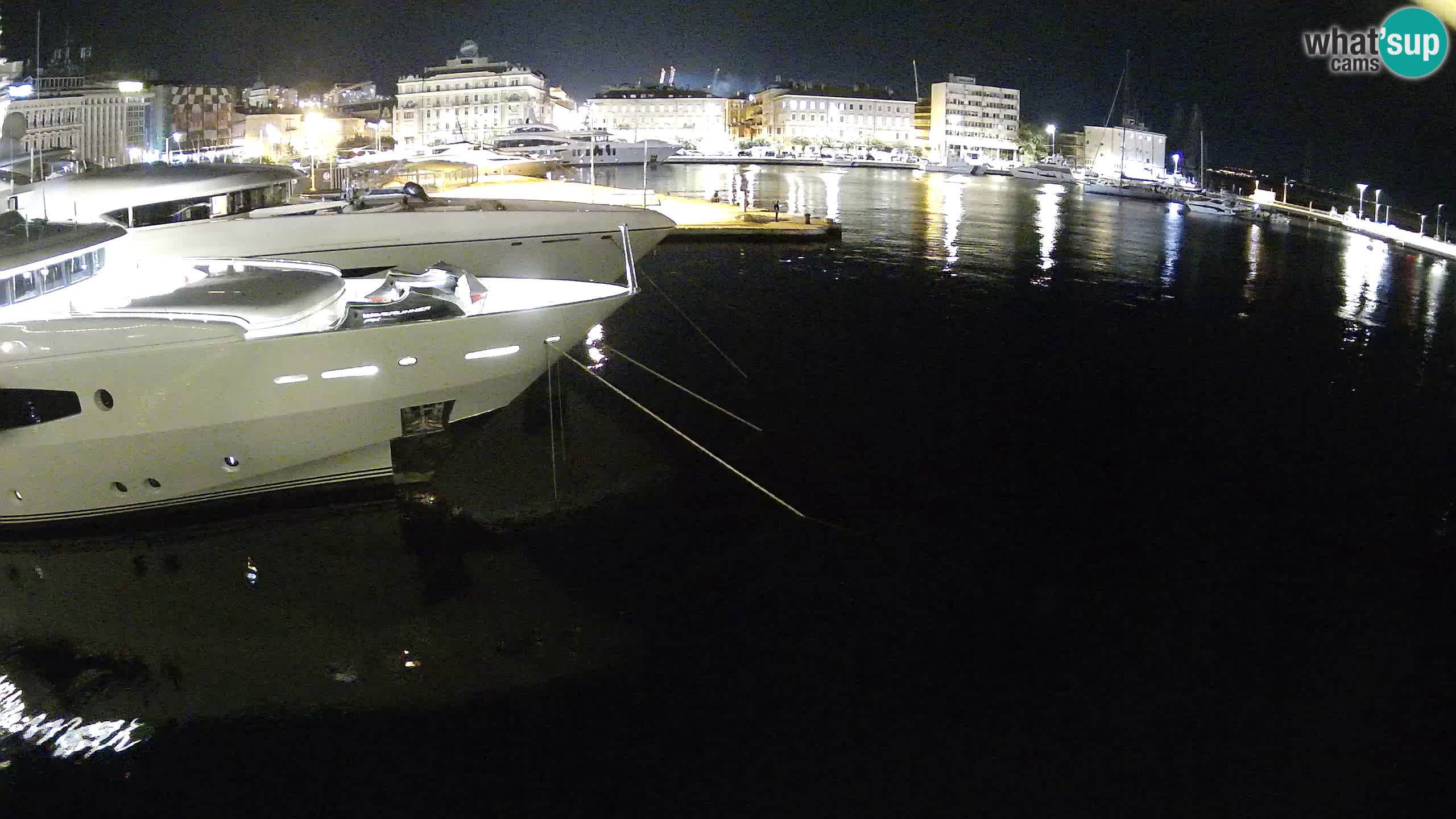 Botel Marina cámara web en vivo Rijeka