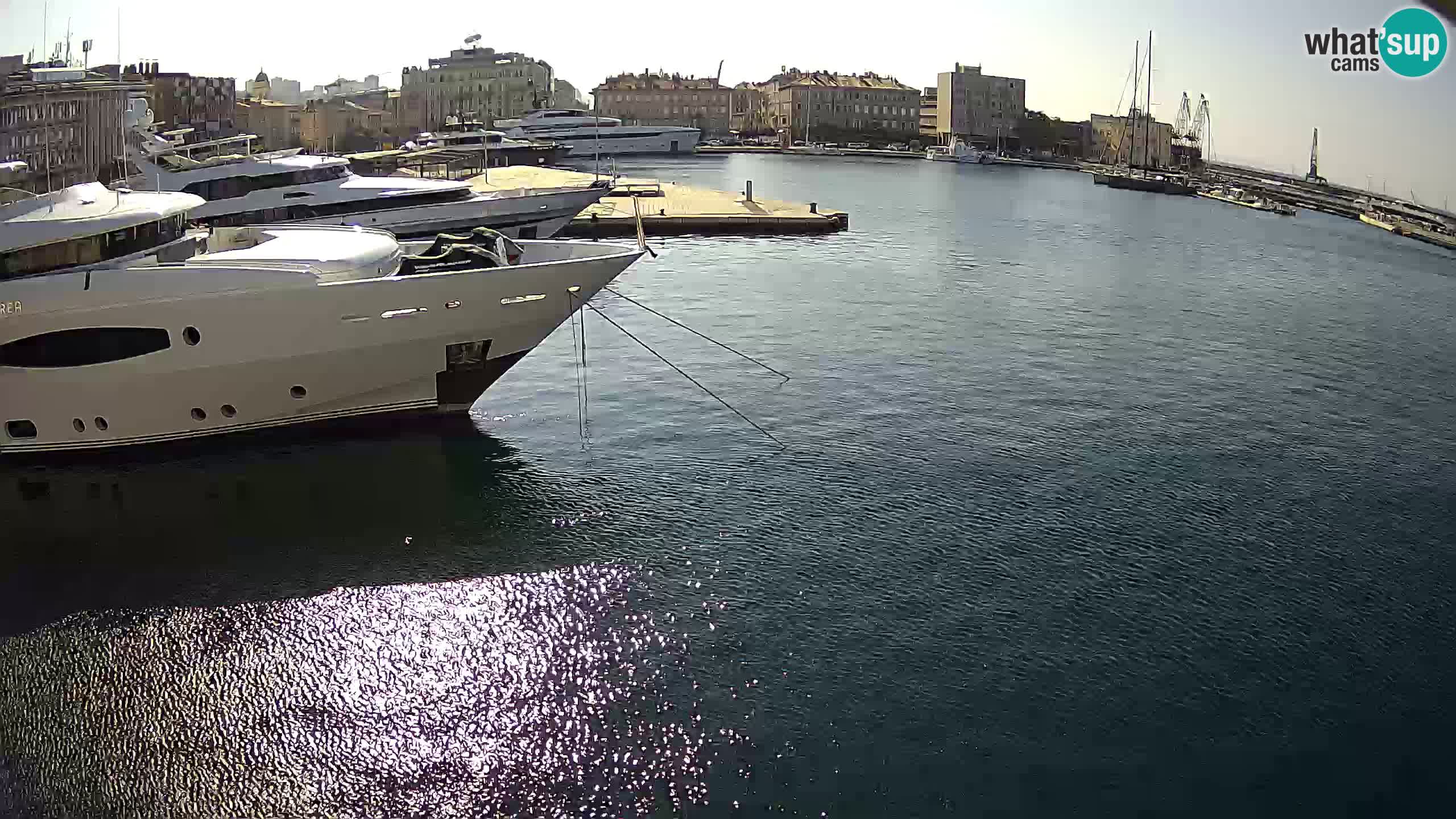 Rijeka – Botel Marina web kamera