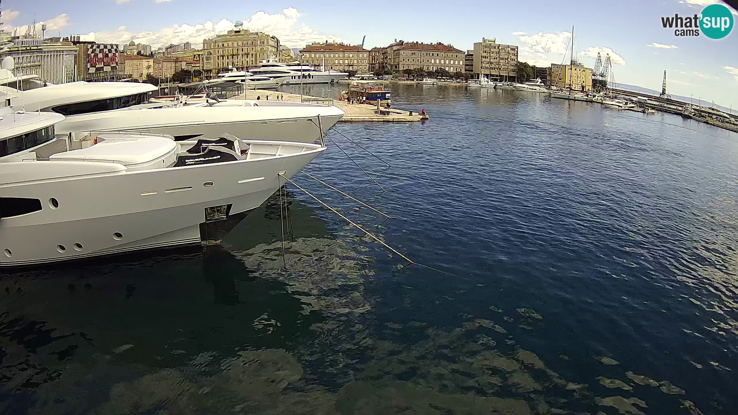 Reka – Botel Marina spletna kamera
