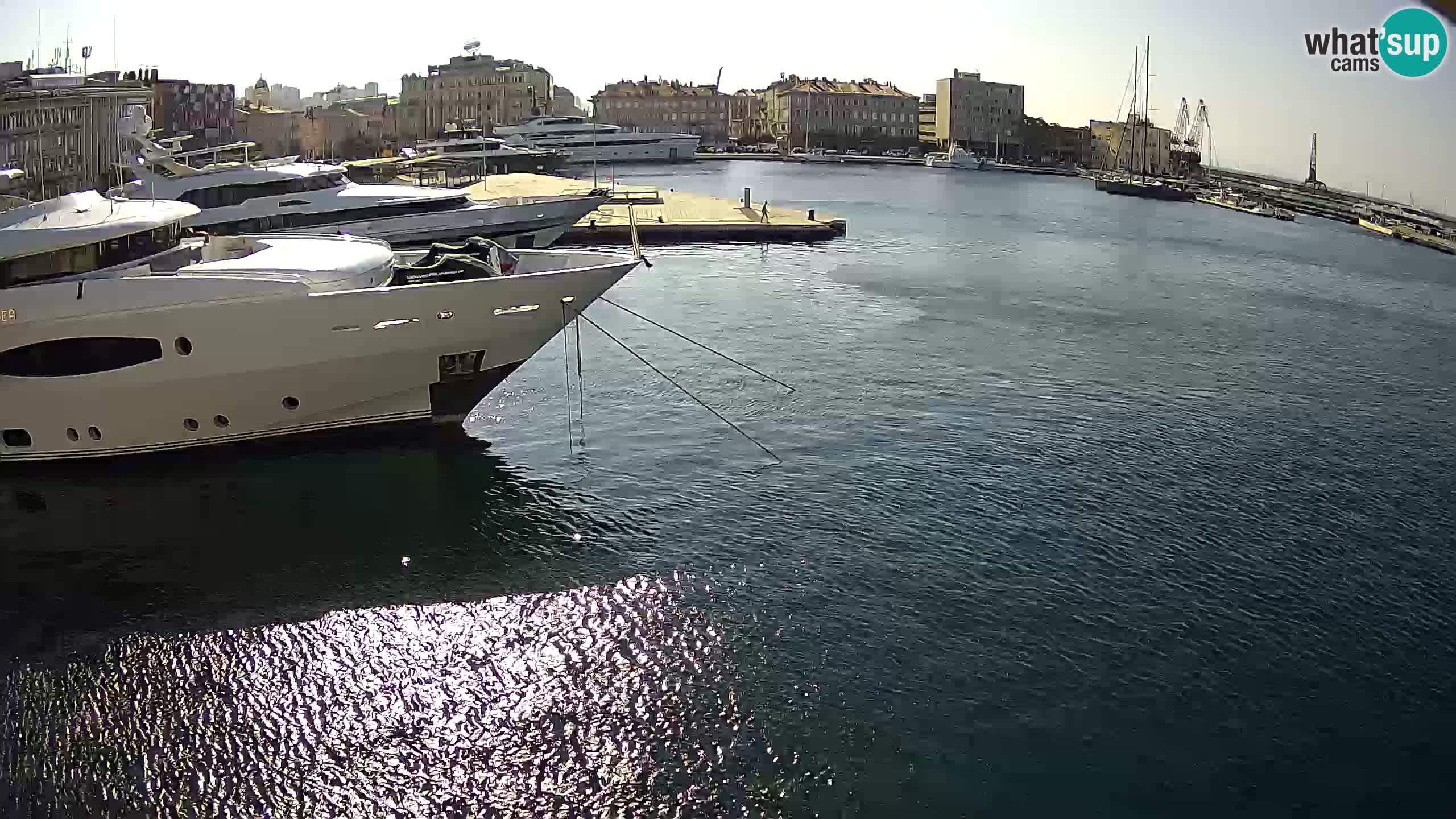 Reka – Botel Marina spletna kamera