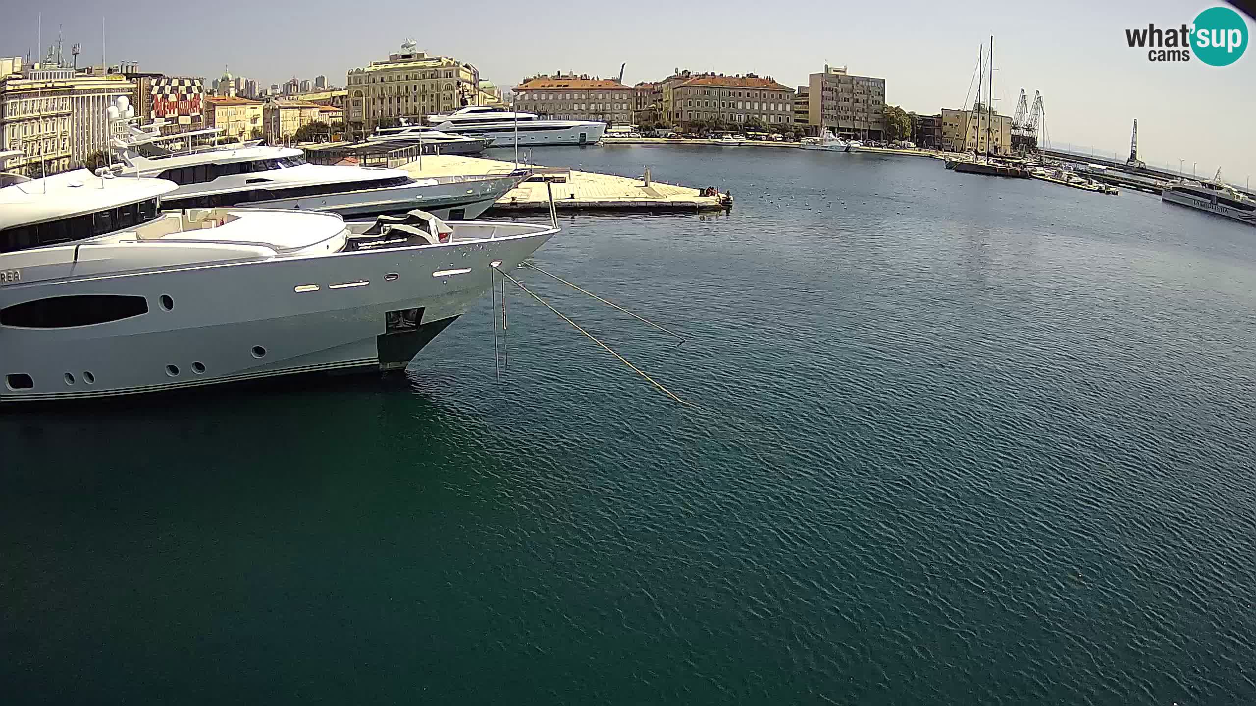Rijeka – Botel Marina web kamera
