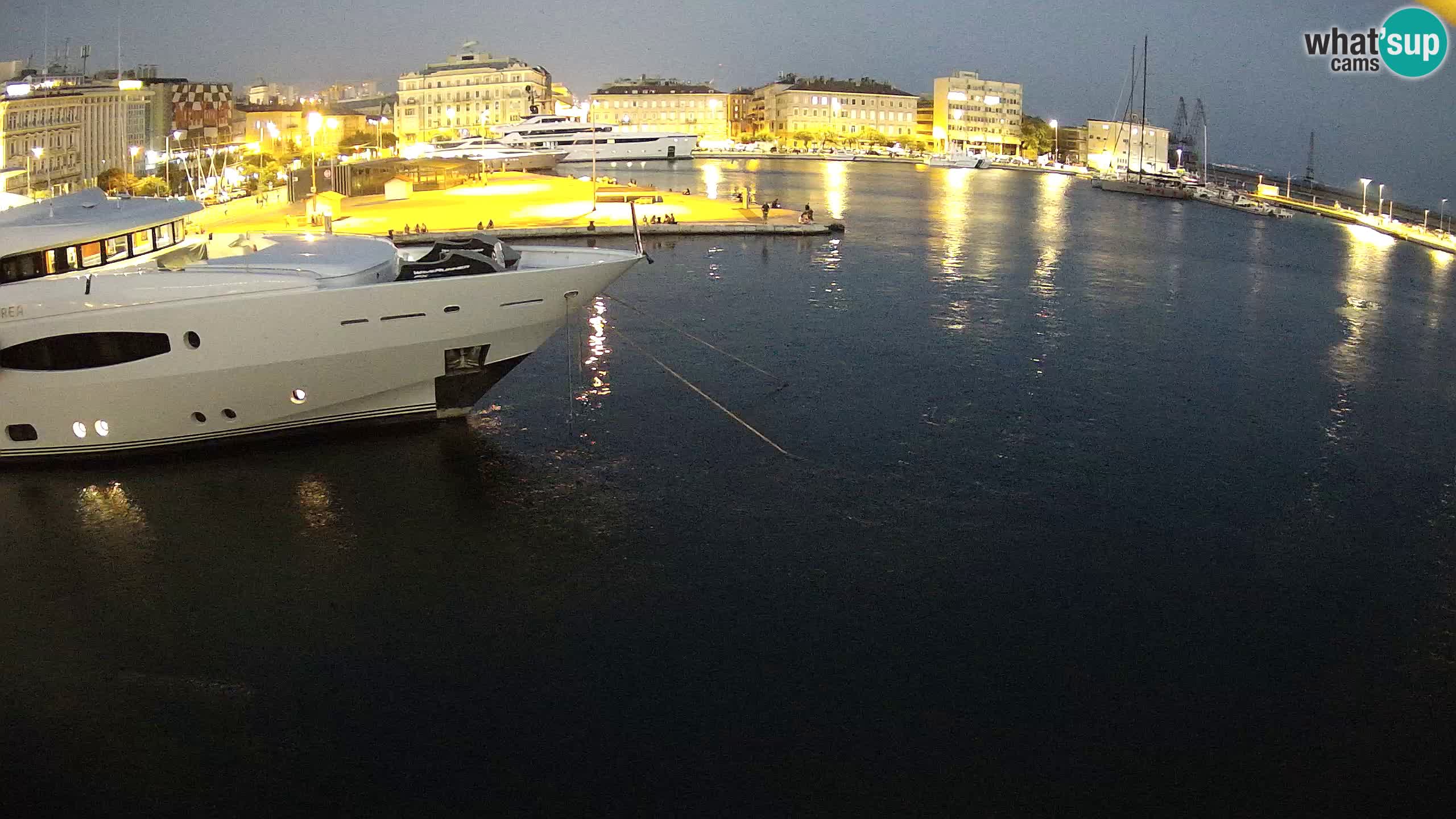 Rijeka – Botel Marina web kamera