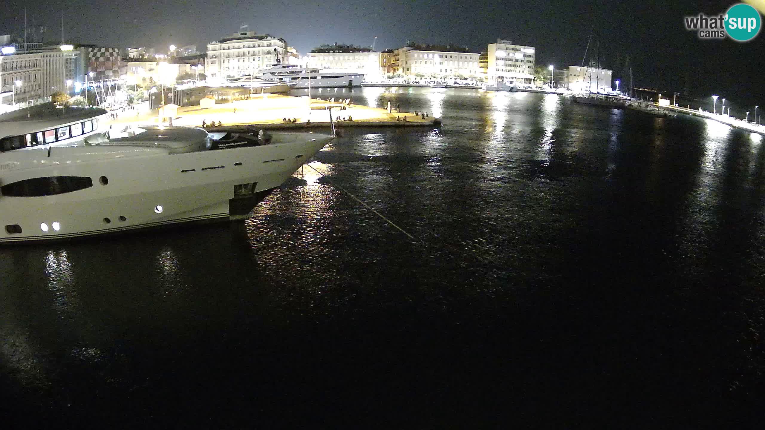 Reka – Botel Marina spletna kamera