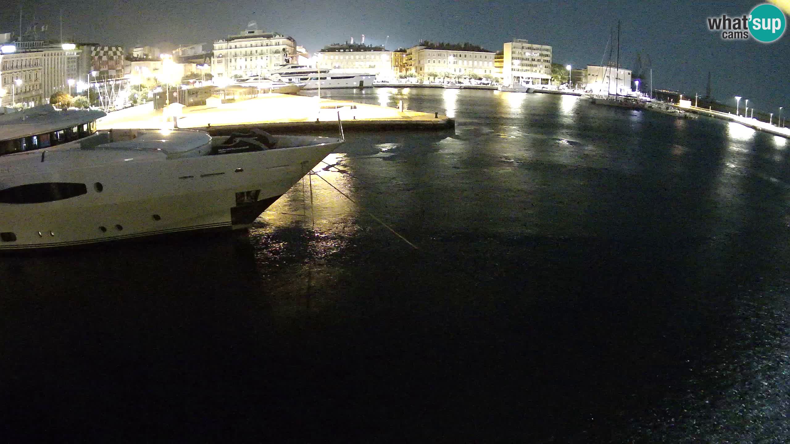 Rijeka – Botel Marina web kamera
