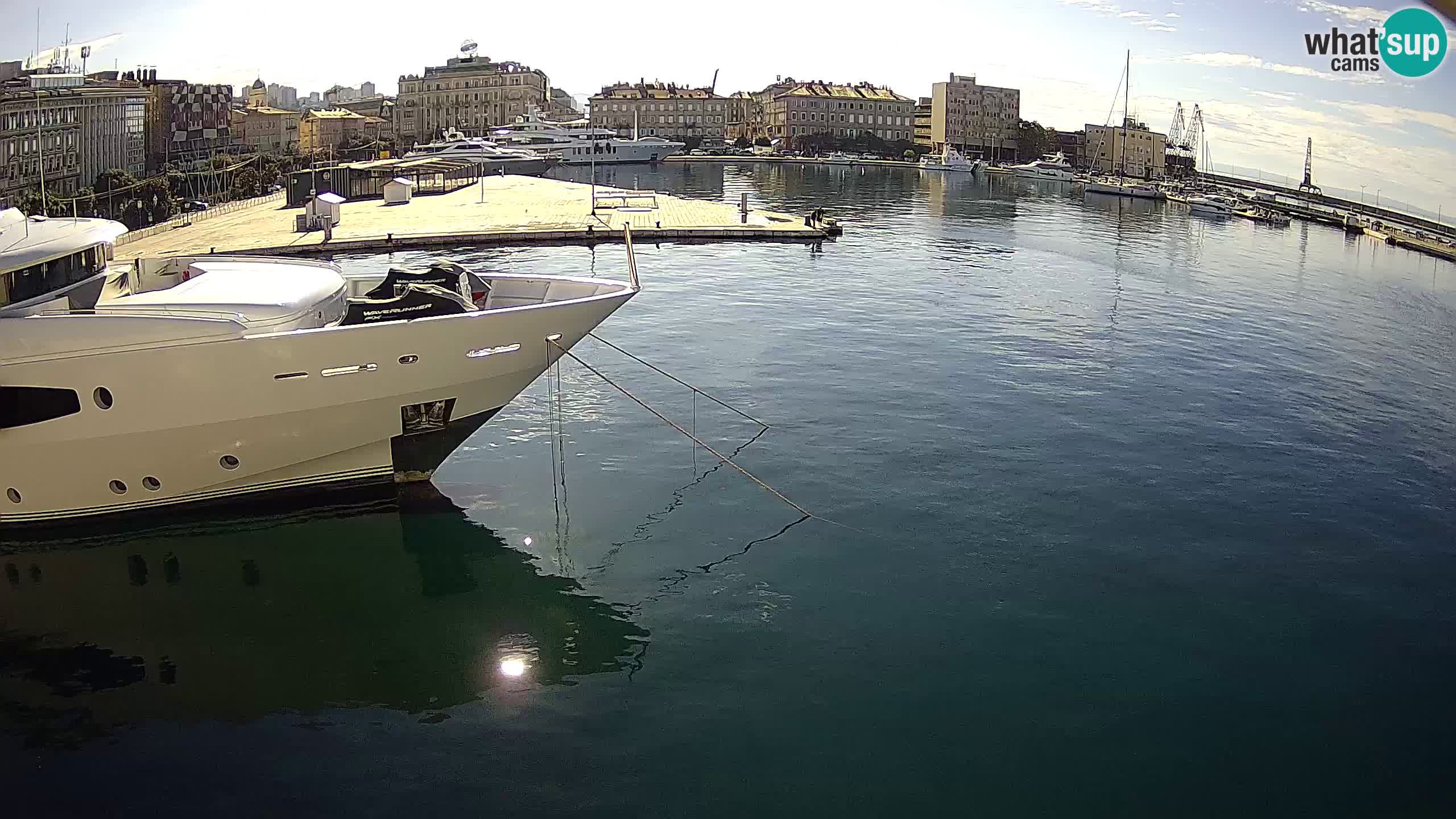 Rijeka – Botel Marina webcam en direct