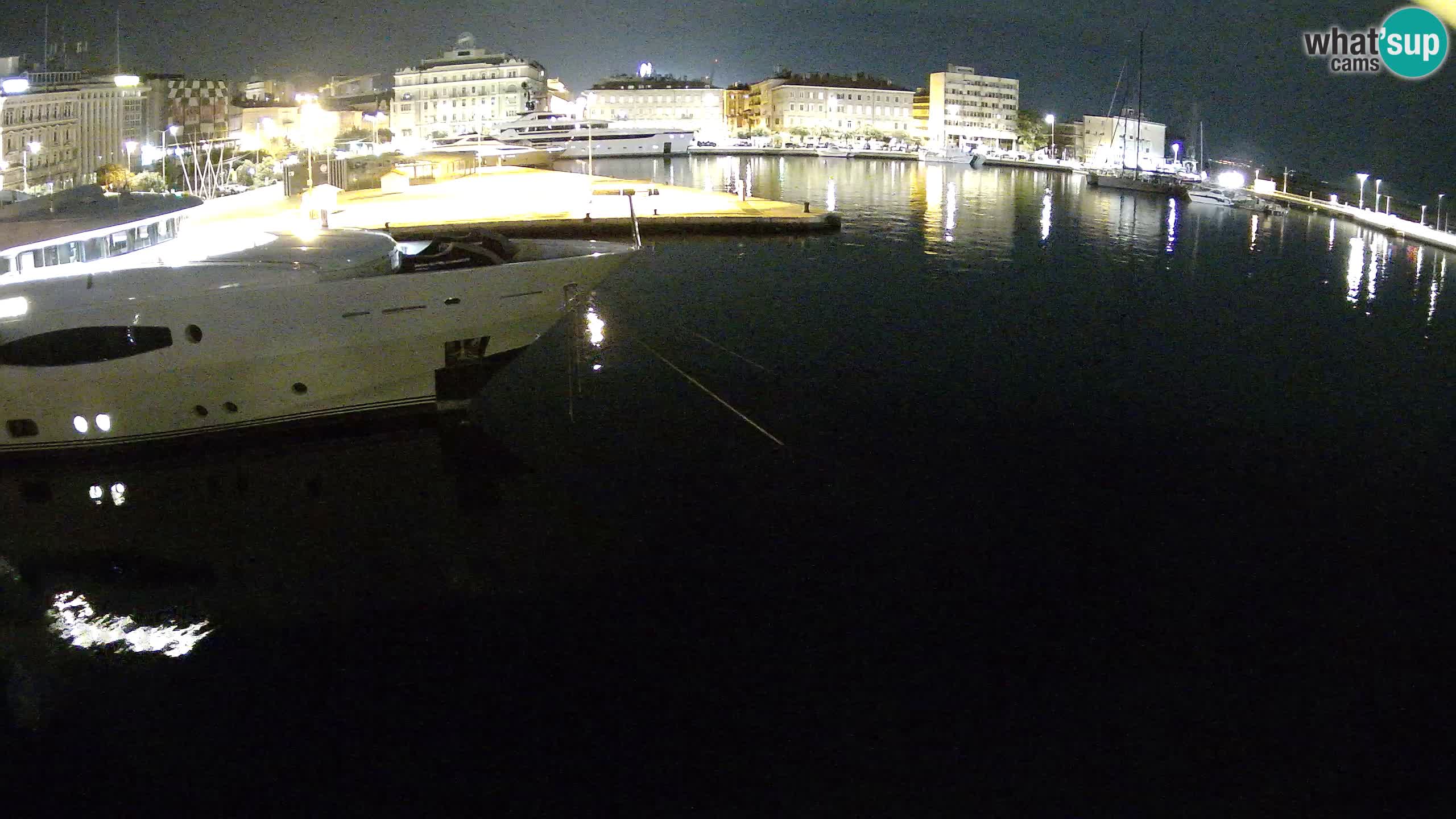 Rijeka – Botel Marina web kamera