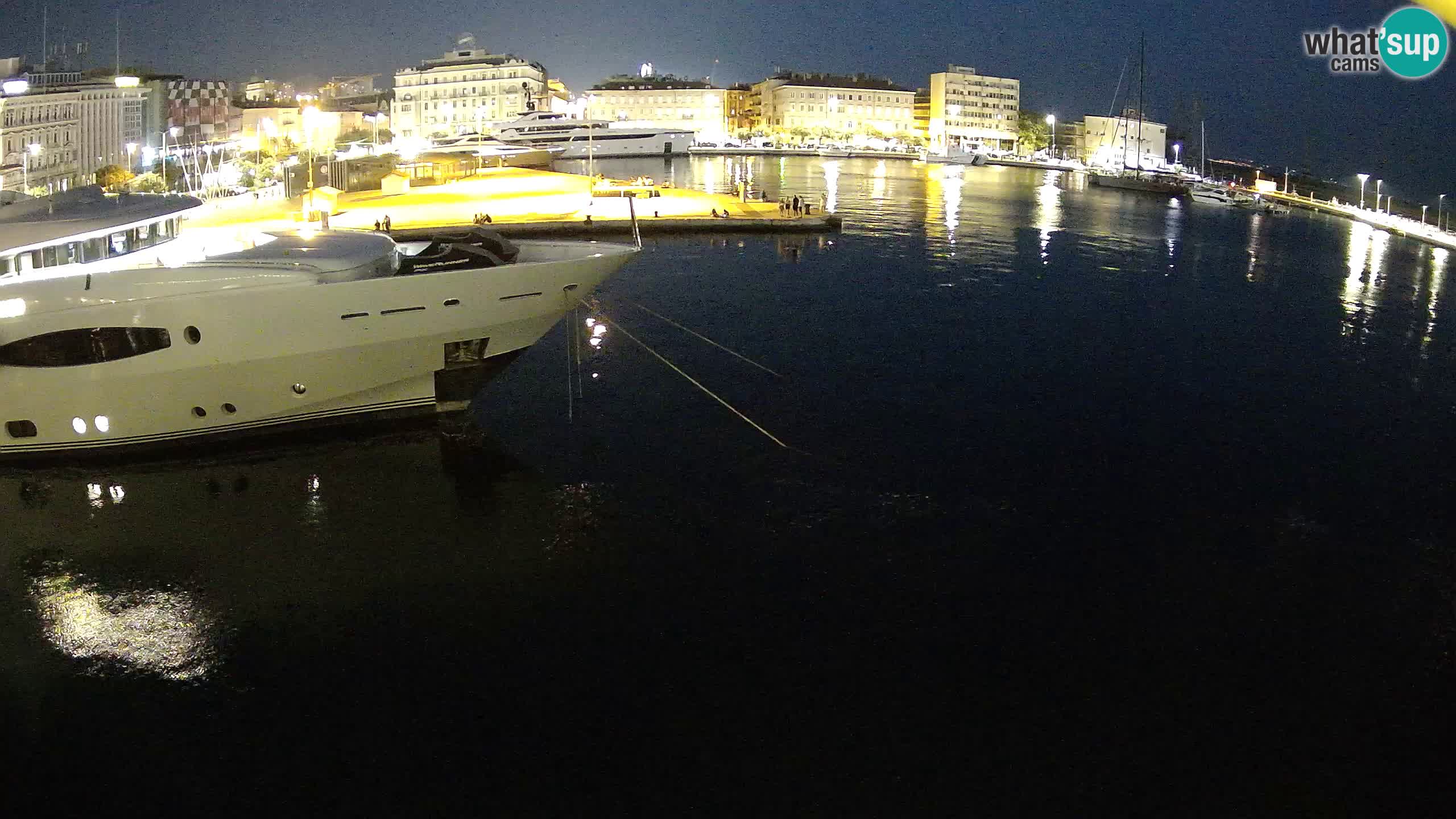 Rijeka – Botel Marina webcam en direct