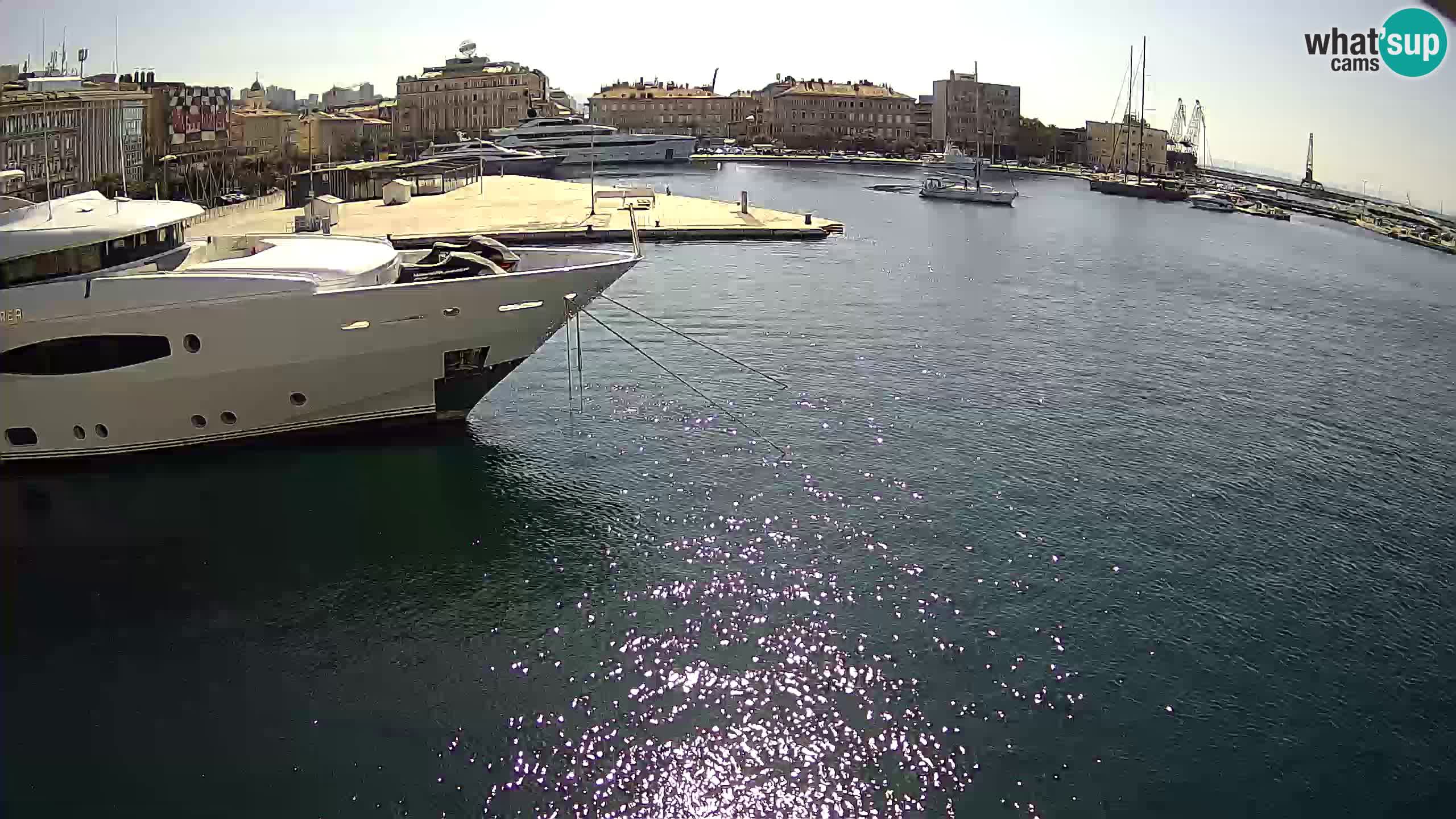 Rijeka – Botel Marina webcam en direct