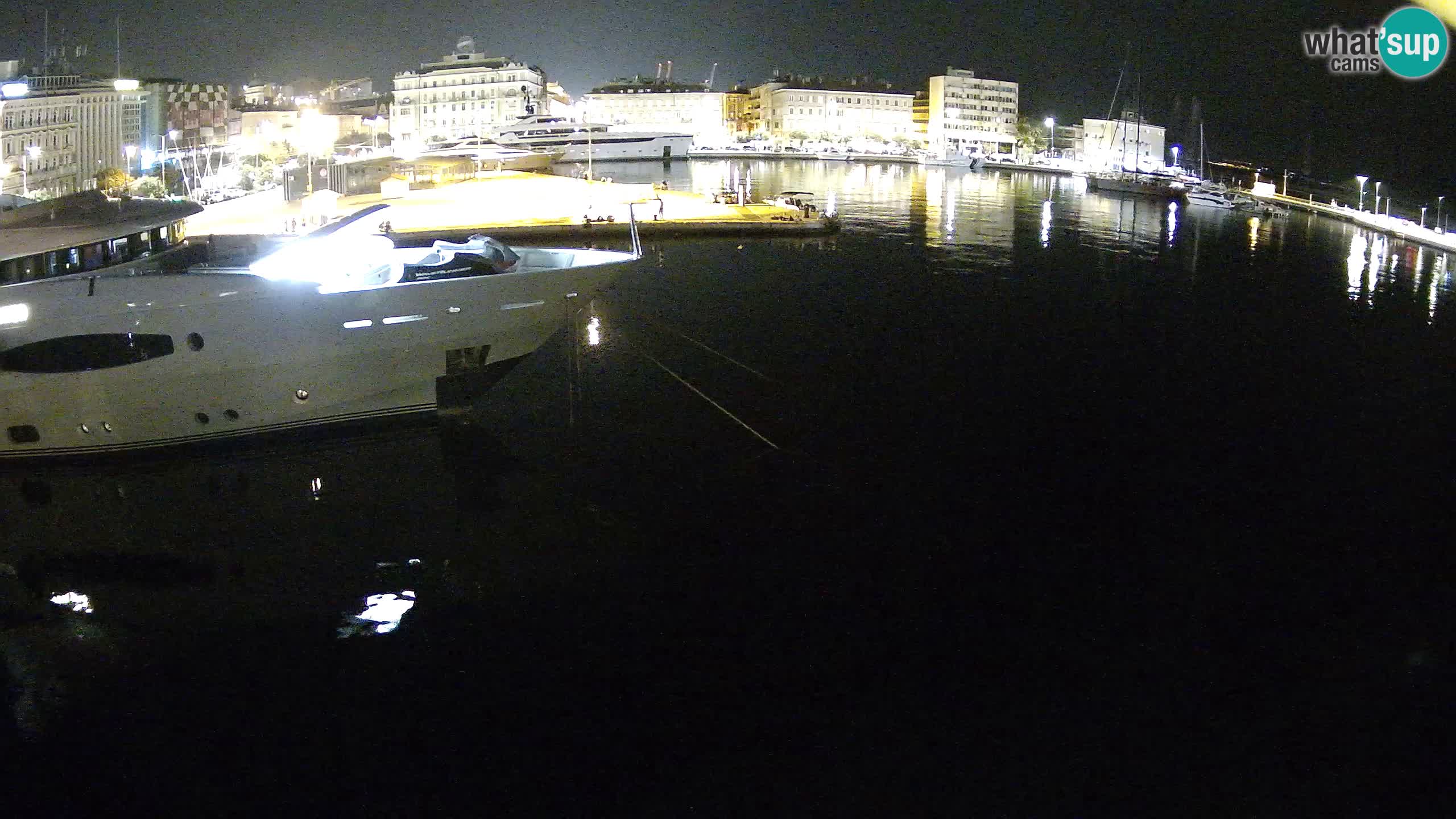 Rijeka – Botel Marina webcam en direct