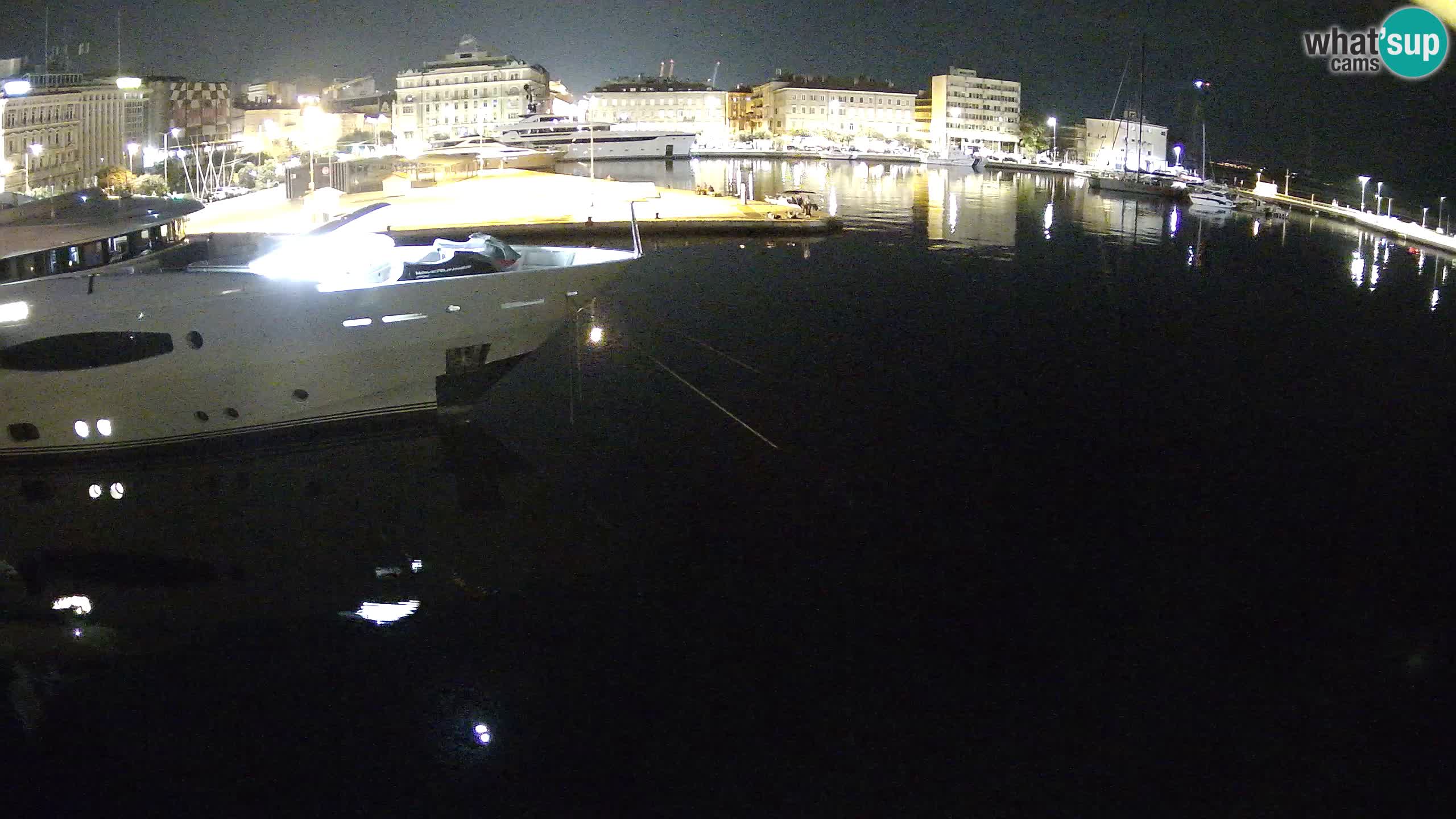 Rijeka – Botel Marina webcam en direct