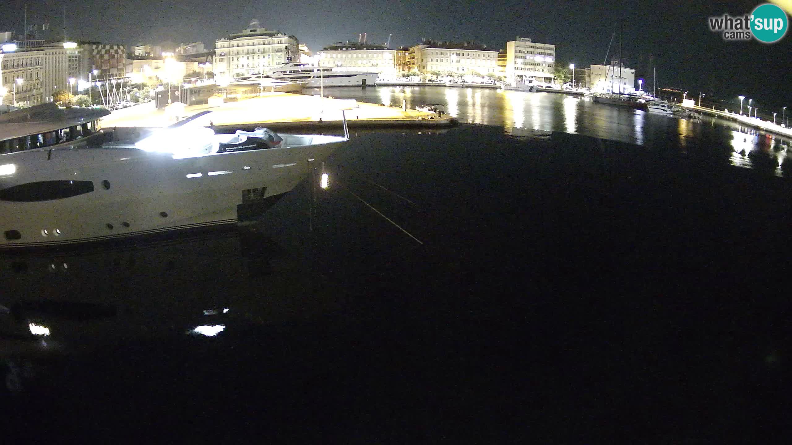 Botel Marina cámara web en vivo Rijeka