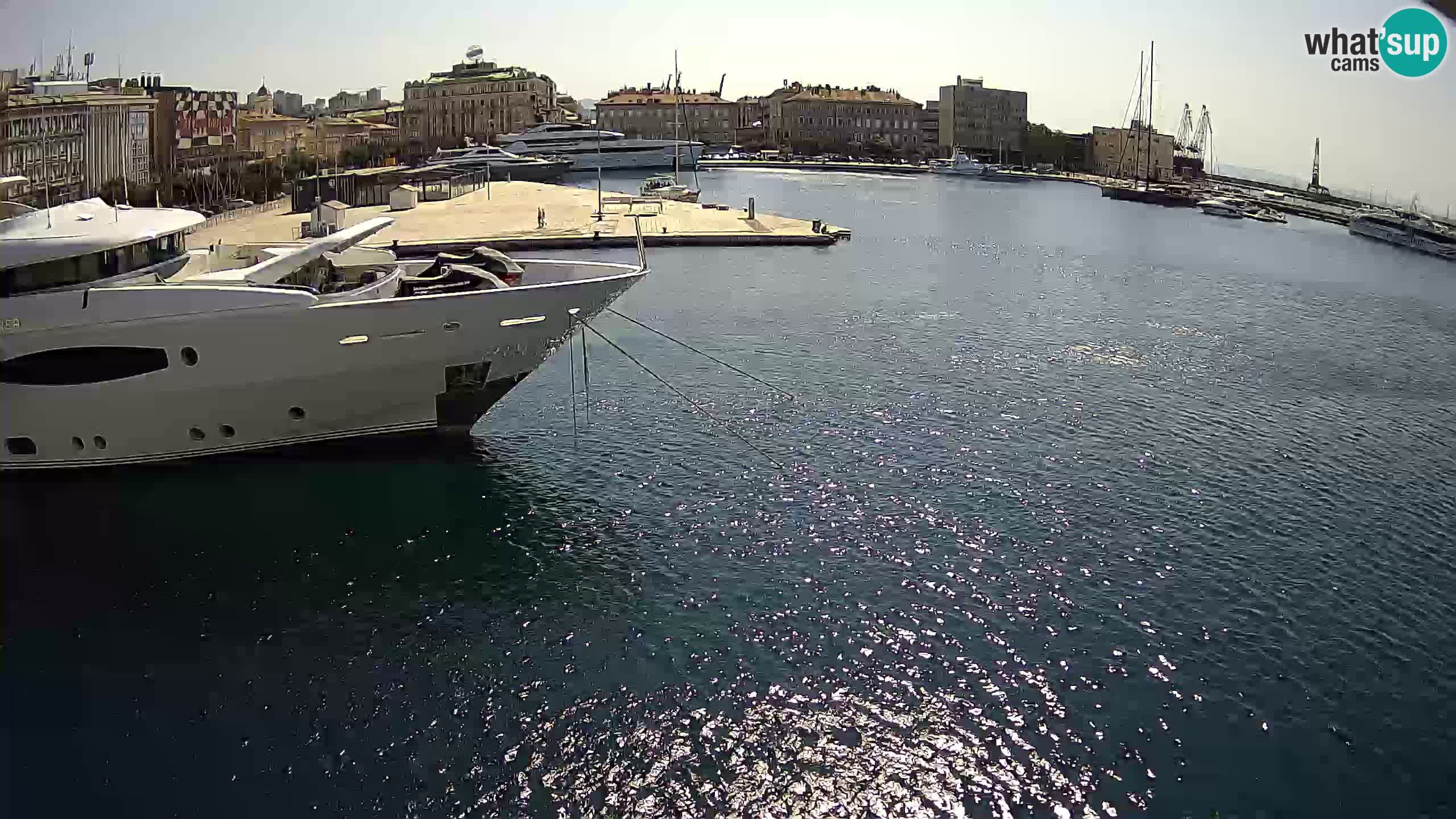 Rijeka – Botel Marina webcam en direct