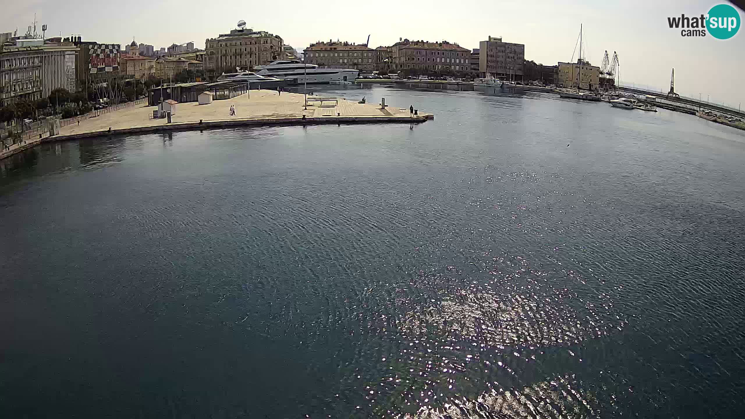 Rijeka – Botel Marina web kamera