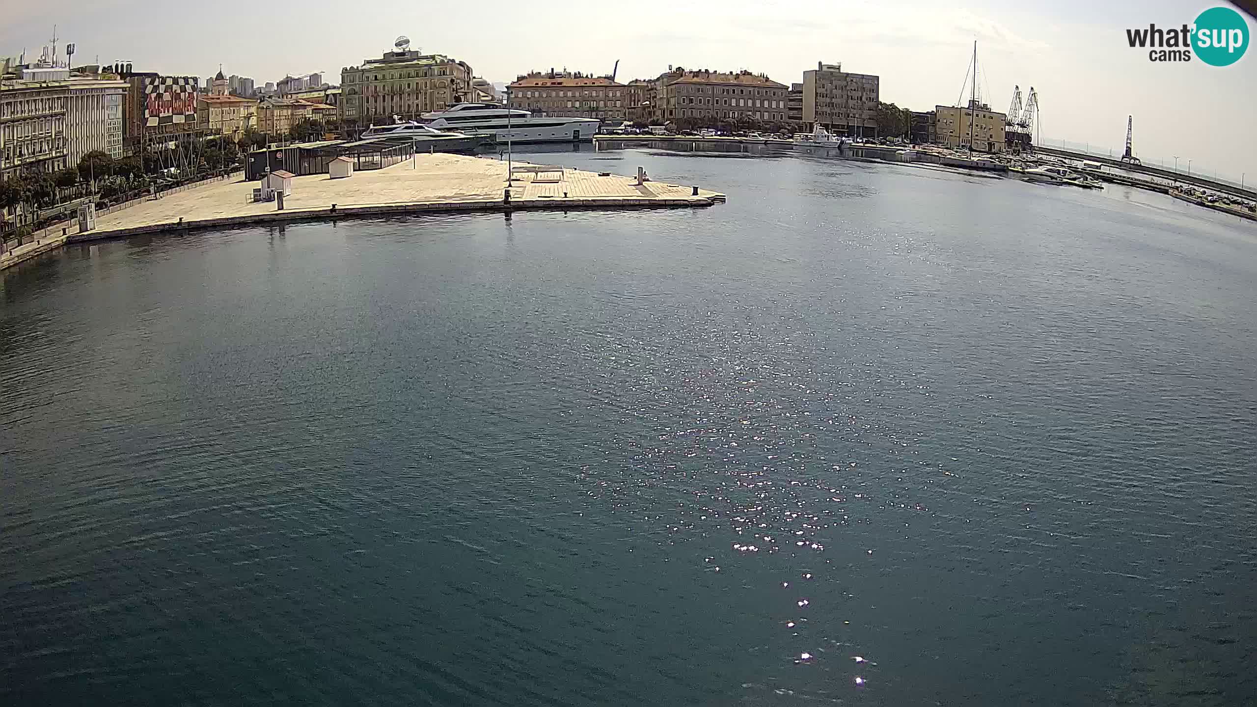 Rijeka – Botel Marina webcam en direct