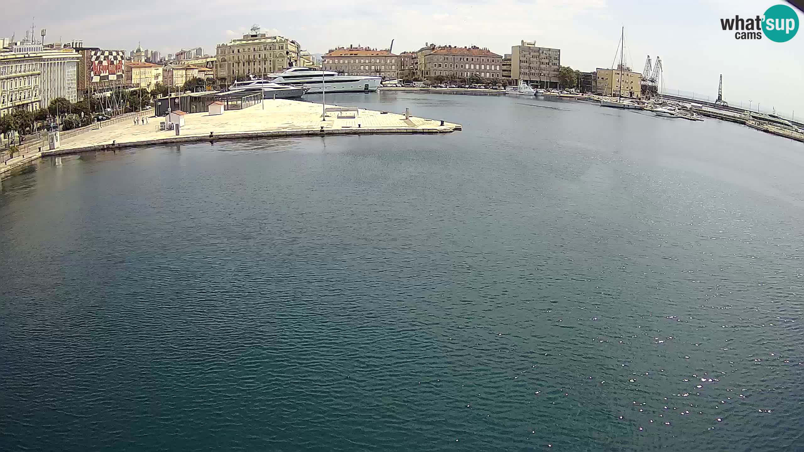 Rijeka – Botel Marina web kamera