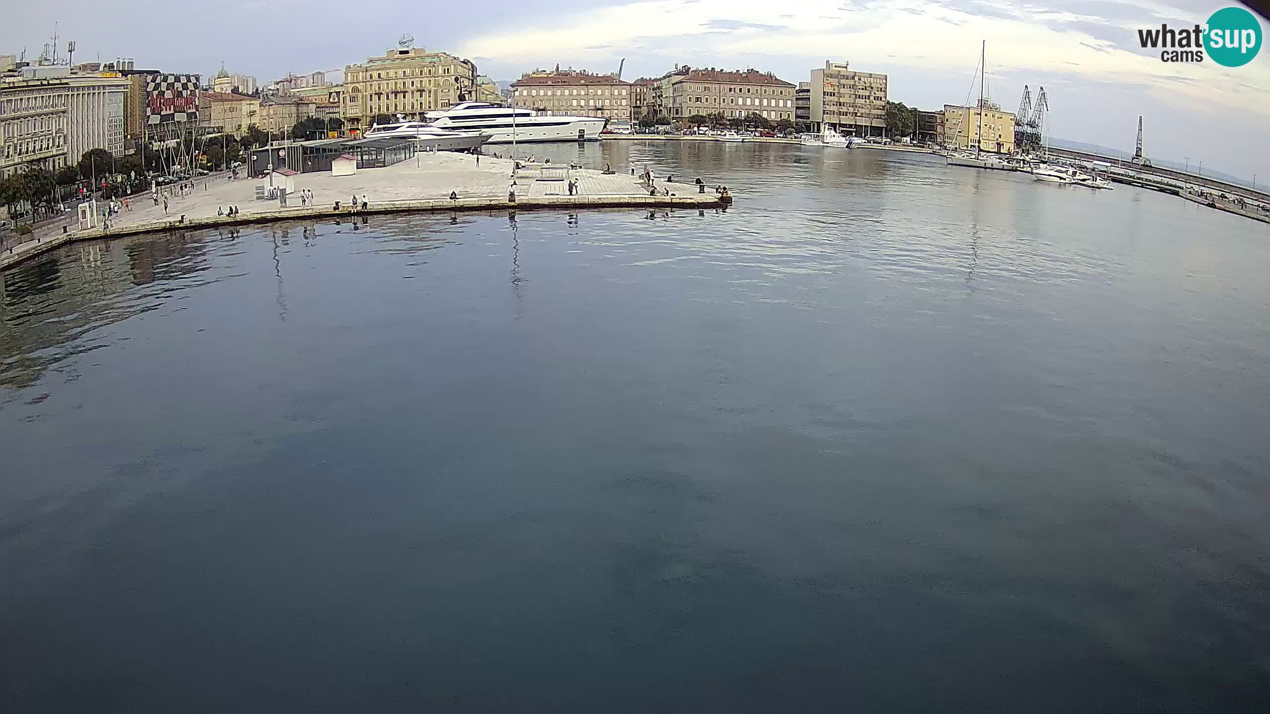 Rijeka – Botel Marina webcam en direct