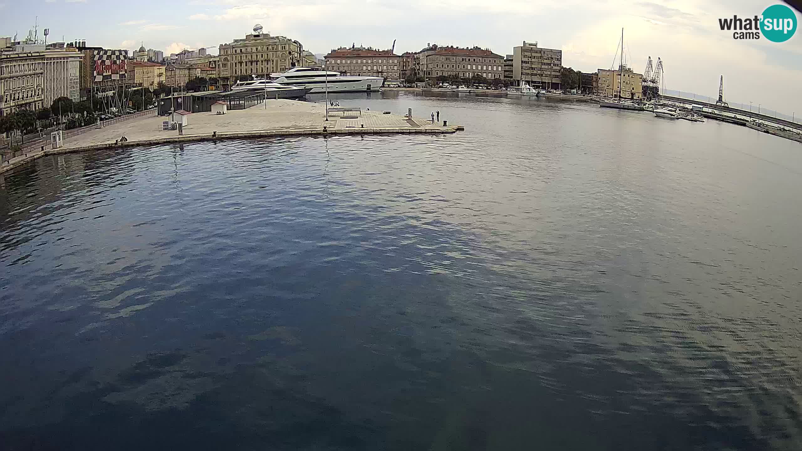 Rijeka – Botel Marina web kamera