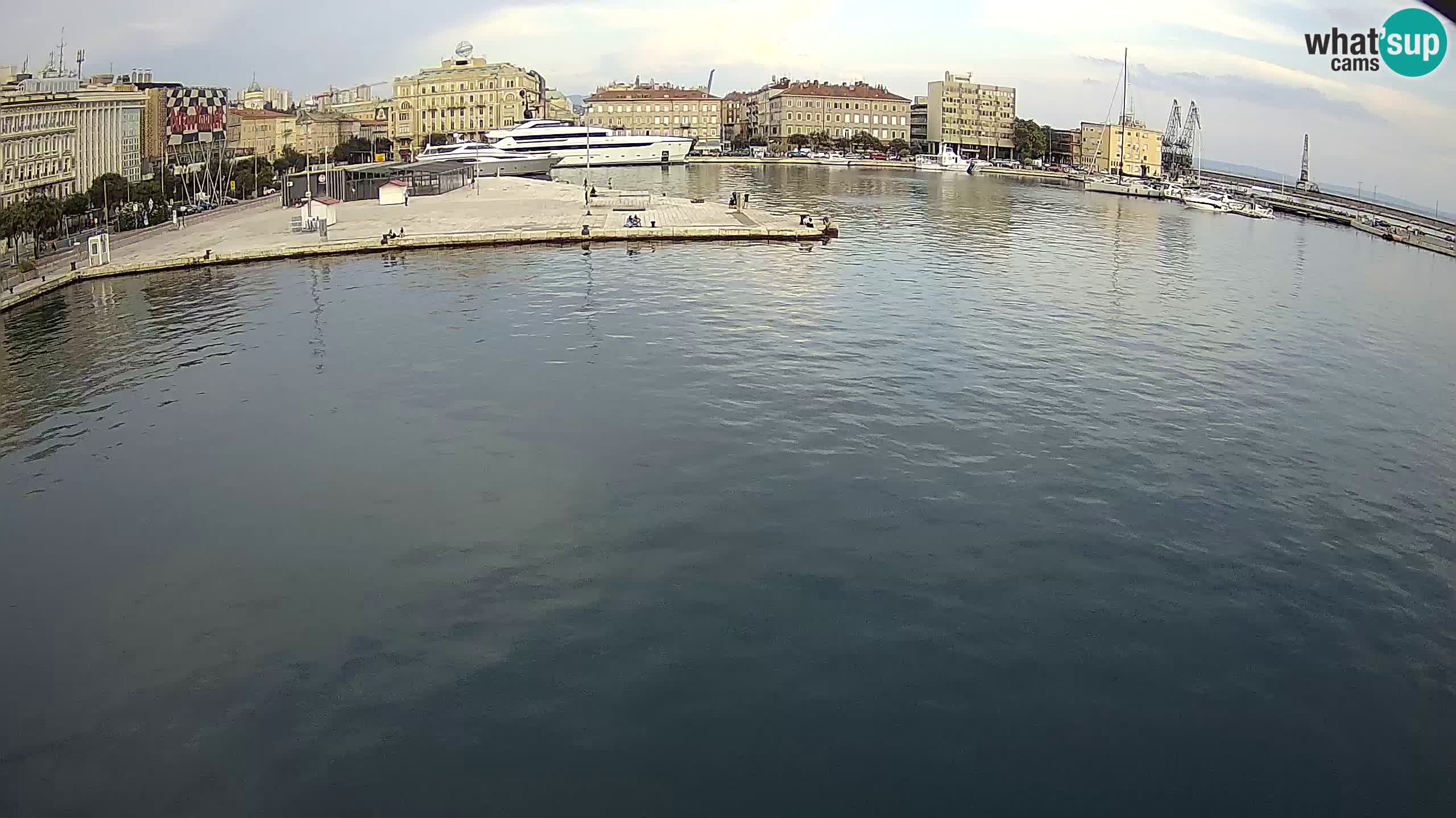 Rijeka – Botel Marina web kamera