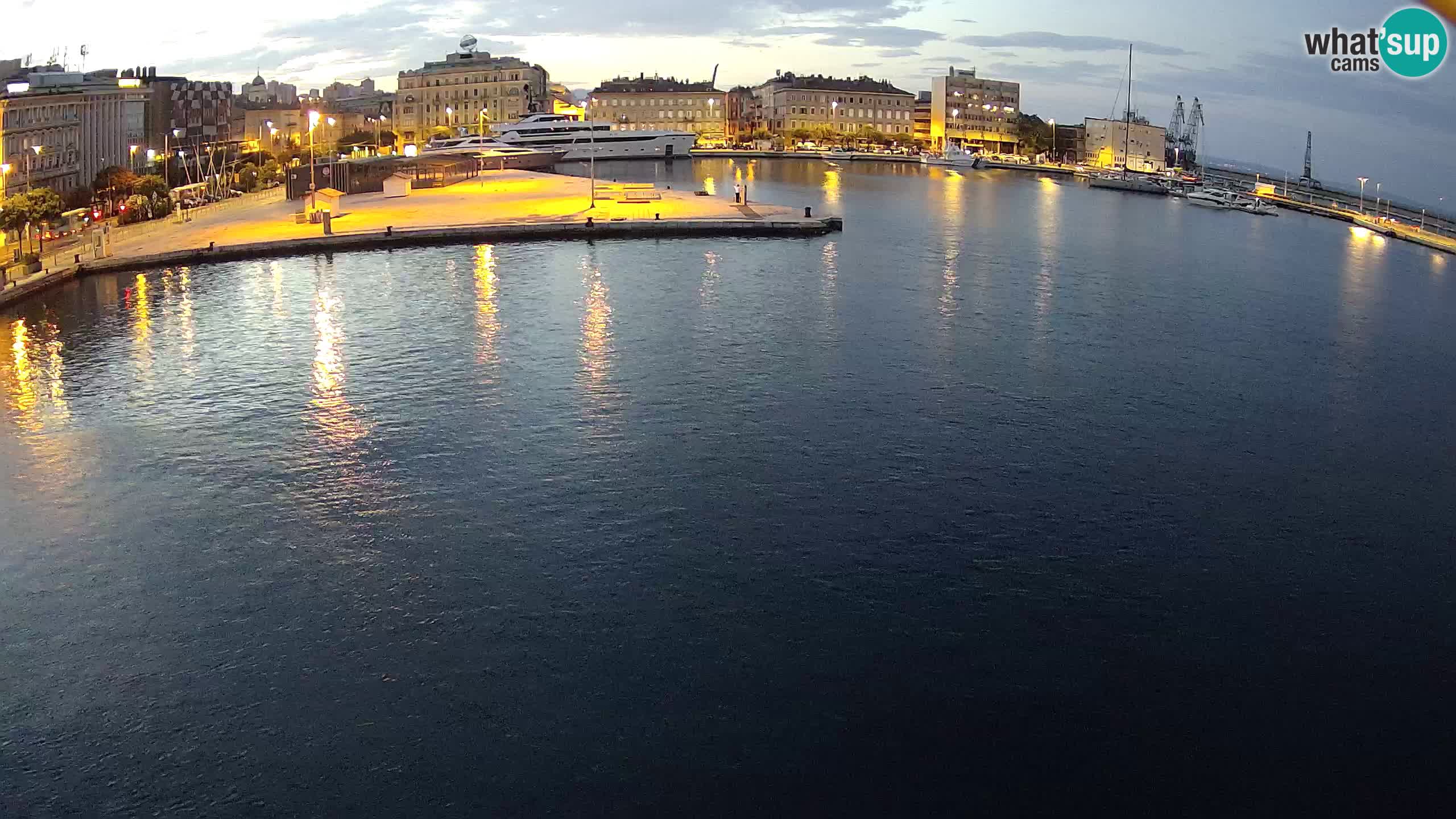 Rijeka – Botel Marina web kamera
