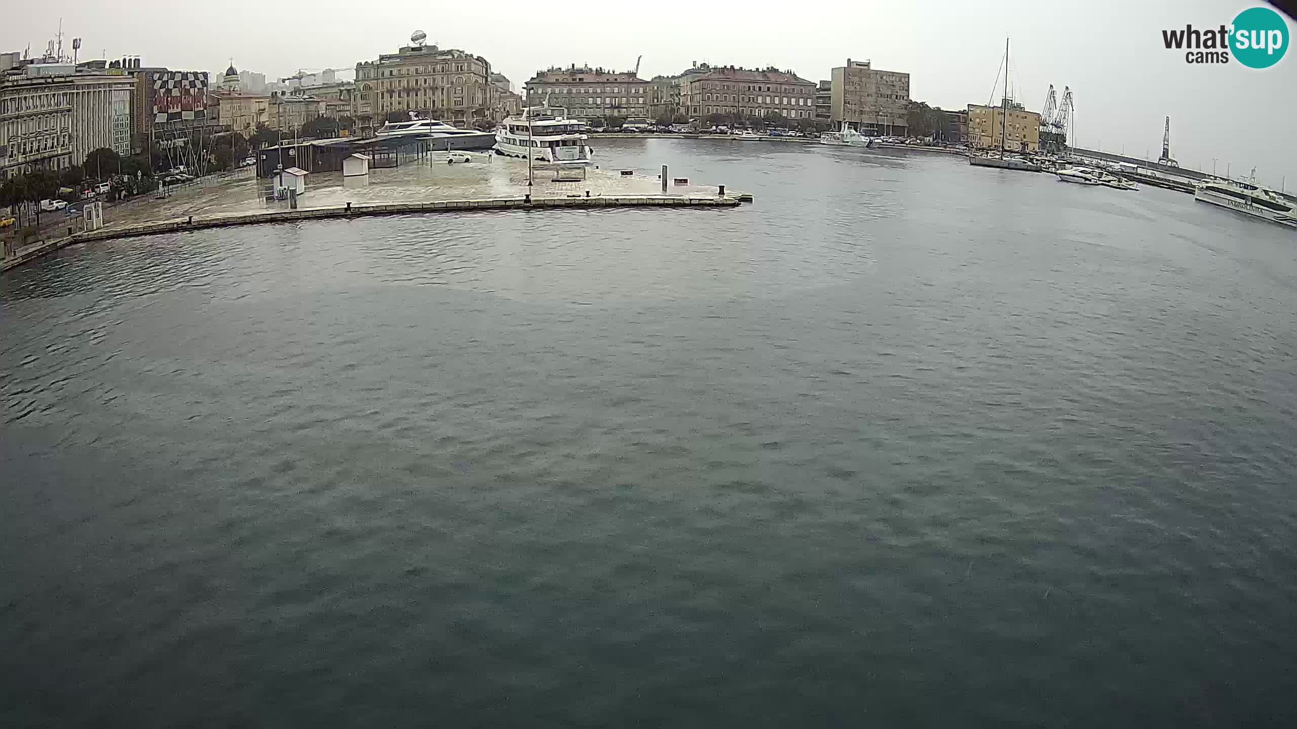 Rijeka – Botel Marina webcam en direct