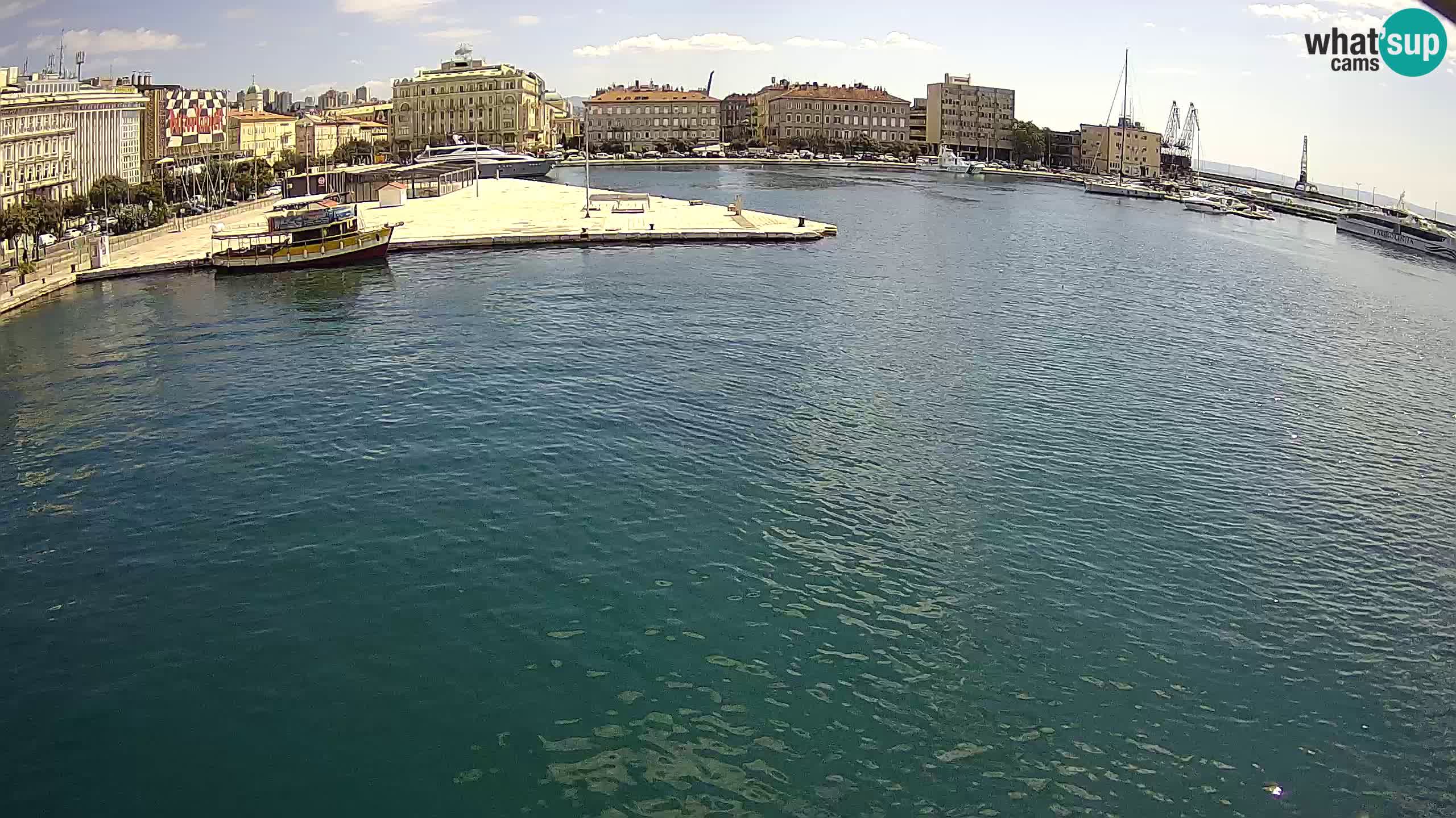 Rijeka – Botel Marina webcam en direct