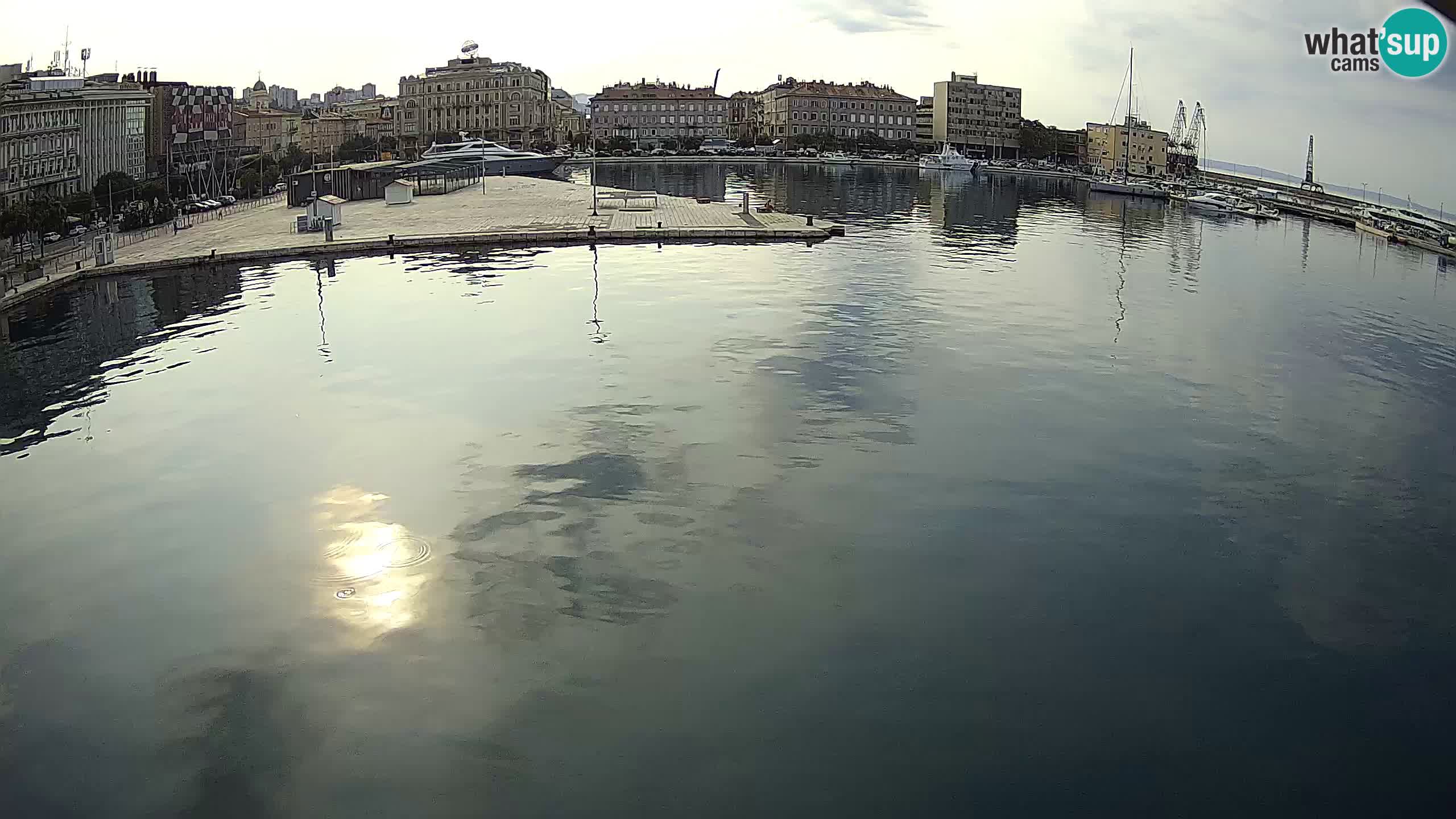 Rijeka – Botel Marina webcam en direct
