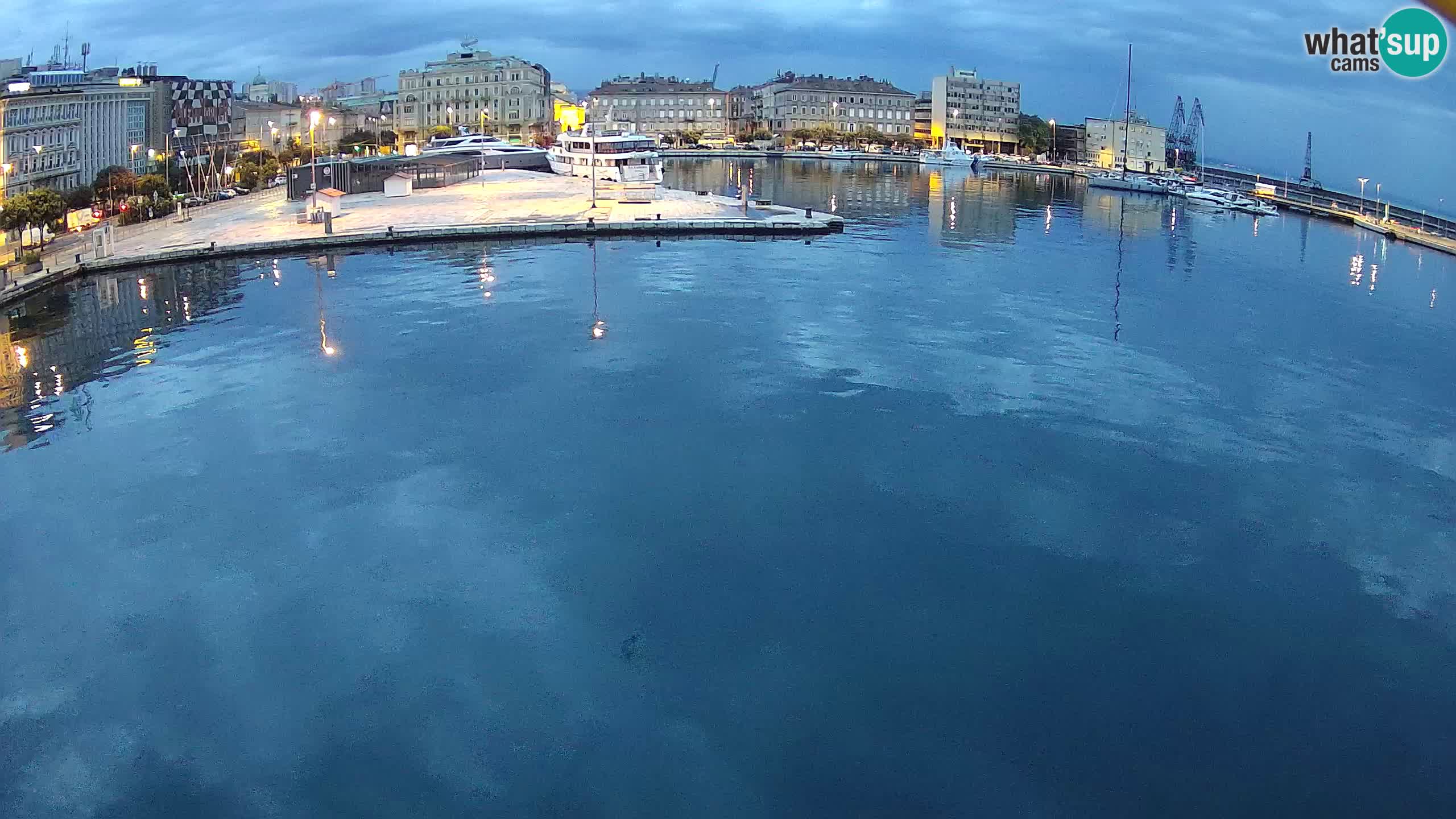 Rijeka – Botel Marina webcam en direct