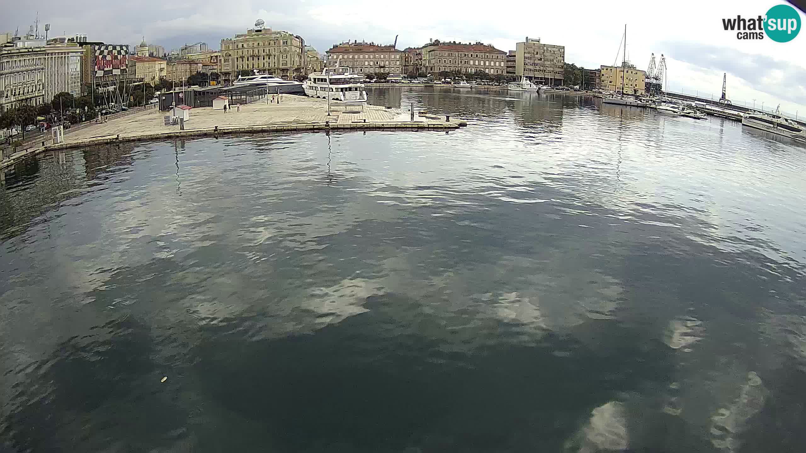 Rijeka – Botel Marina web kamera