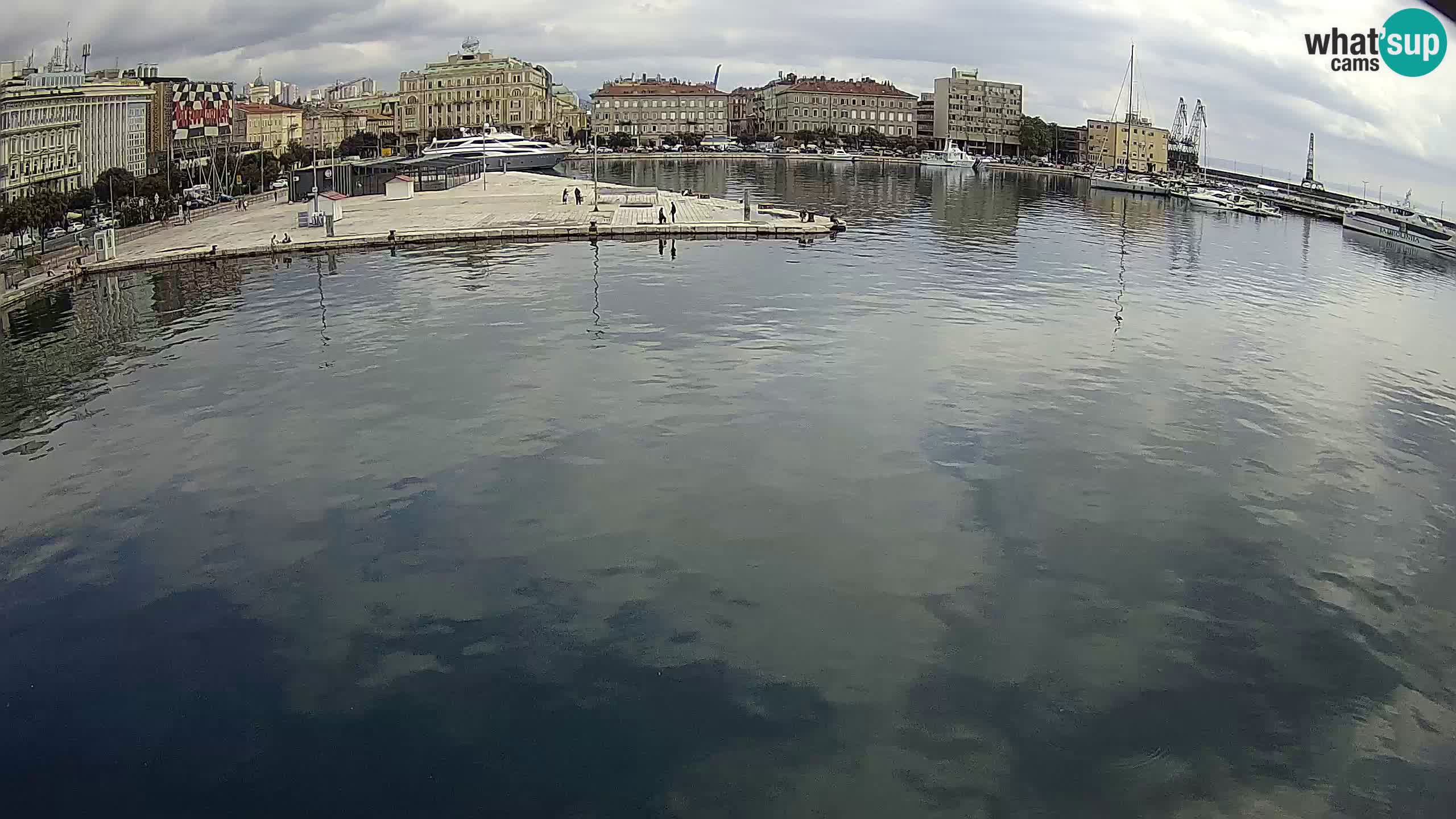 Rijeka – Botel Marina web kamera