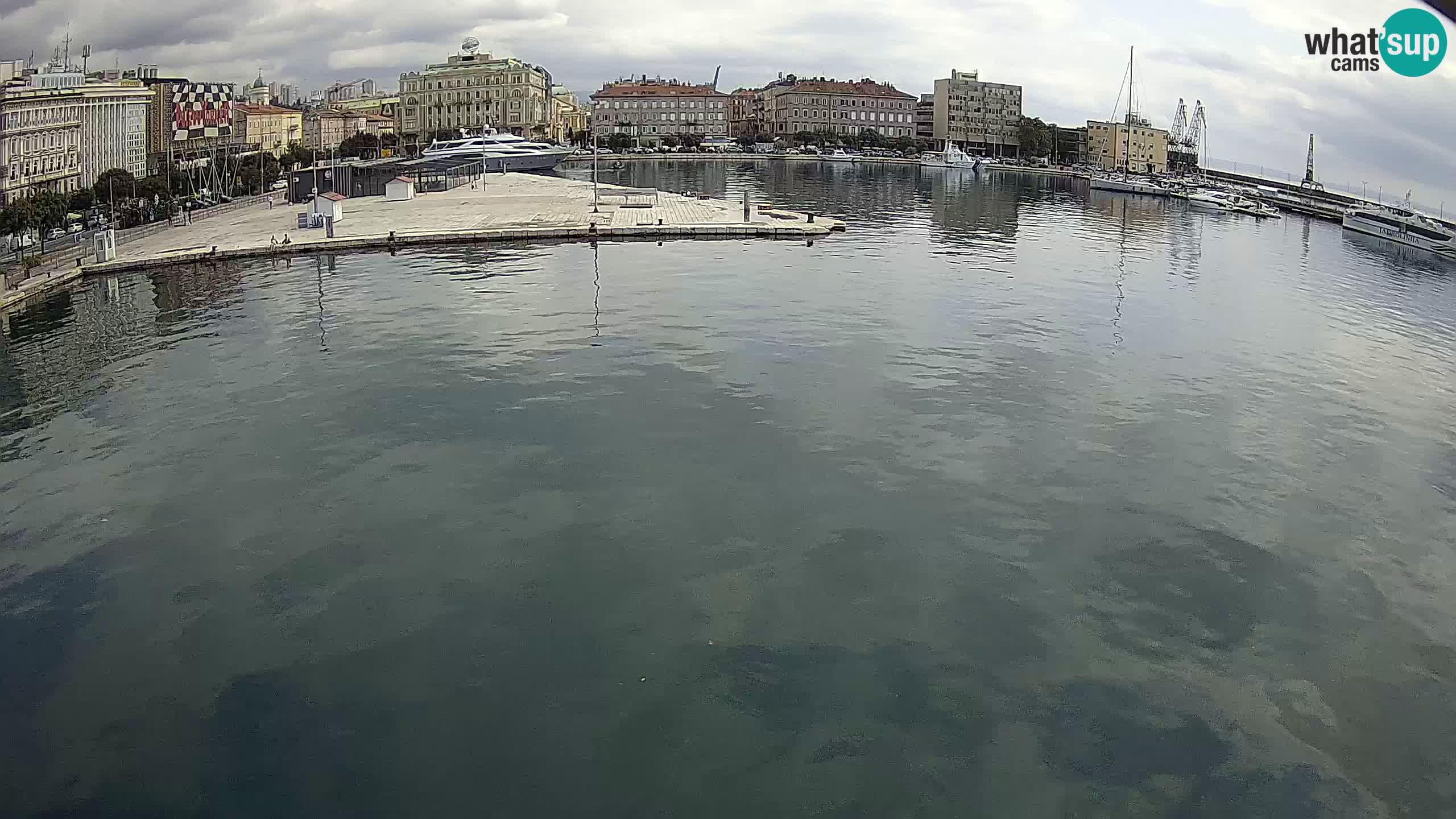 Rijeka – Botel Marina web kamera