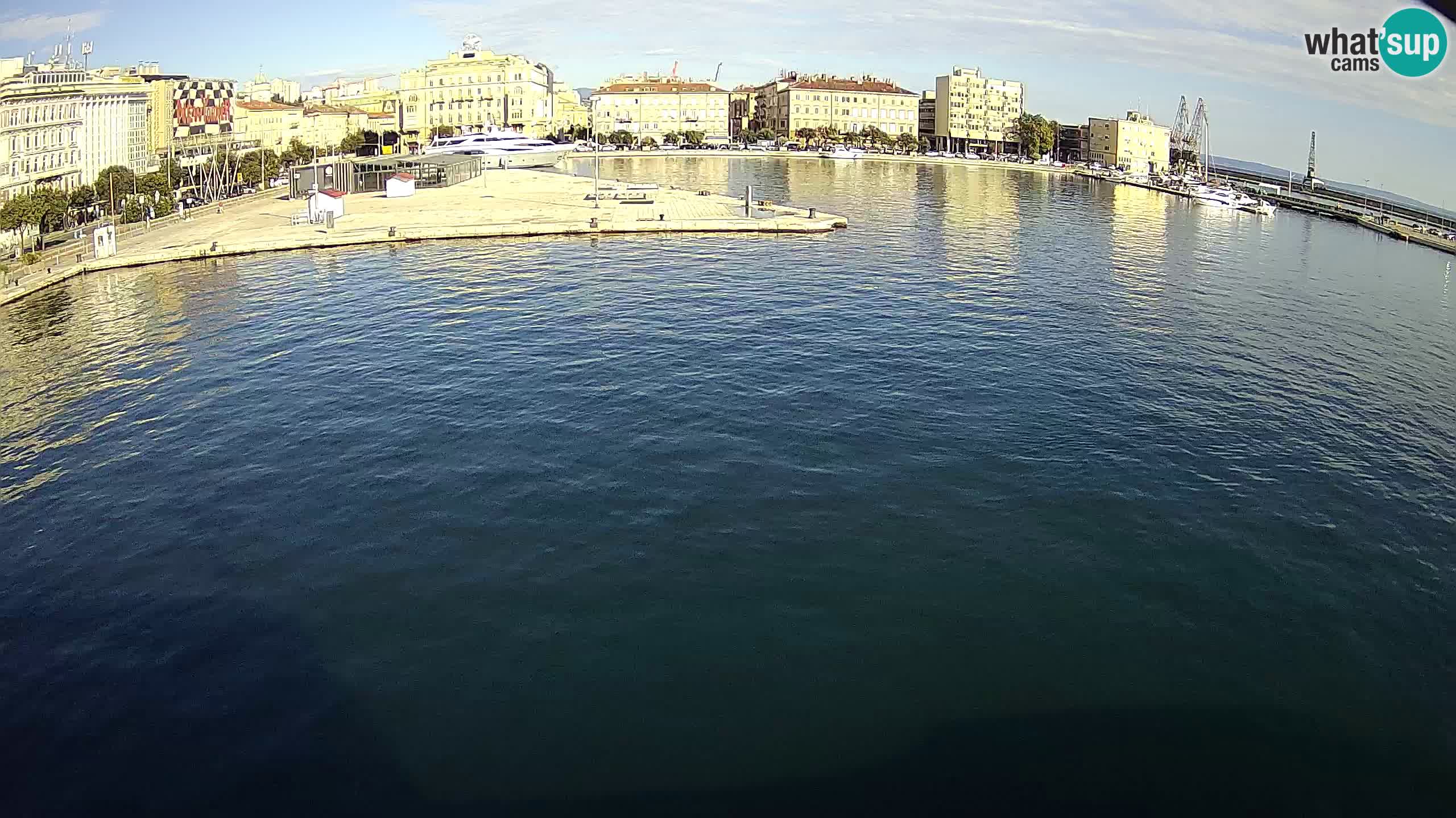 Botel Marina cámara web en vivo Rijeka