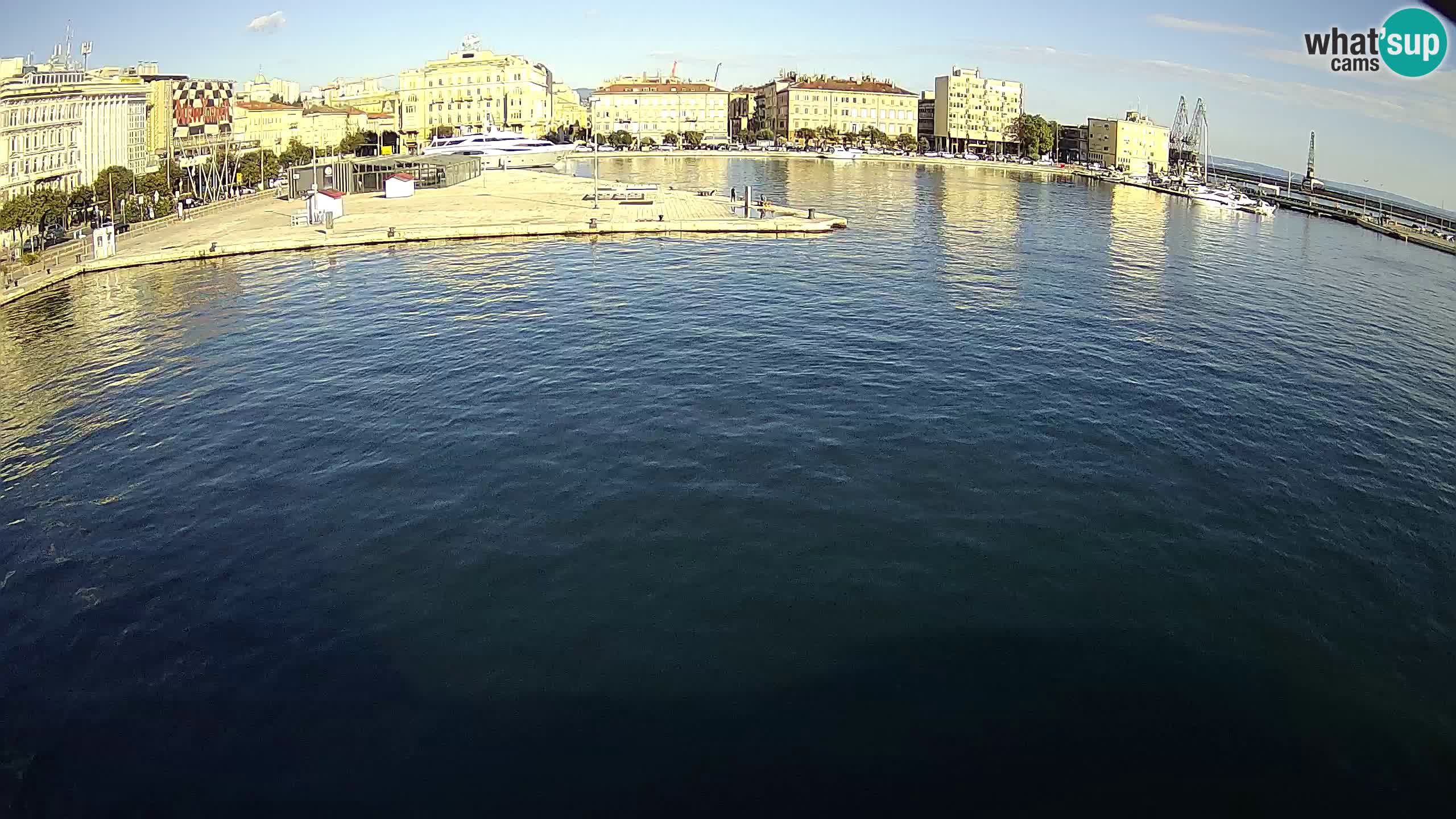 Rijeka – Botel Marina webcam en direct