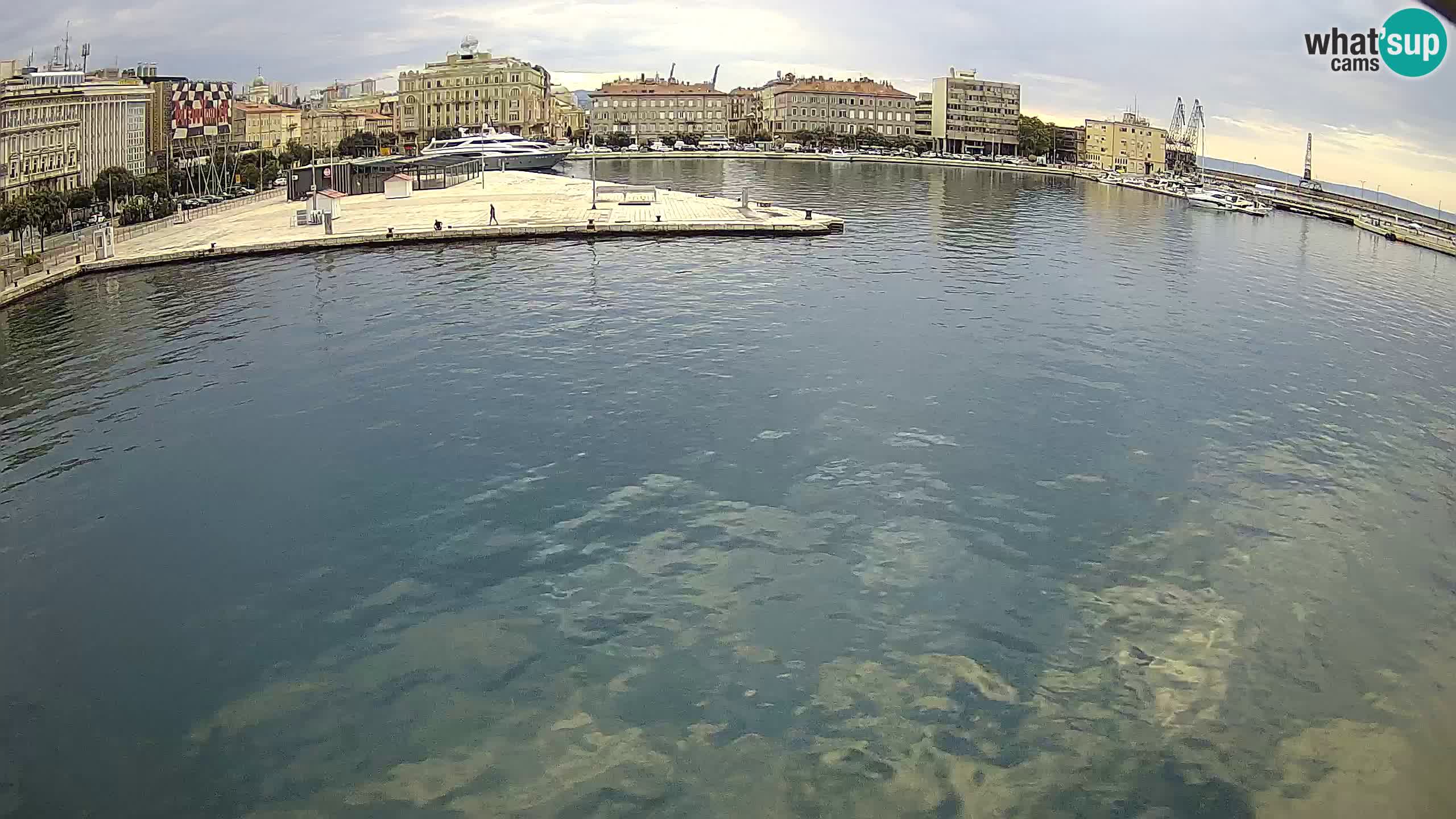 Botel Marina cámara web en vivo Rijeka