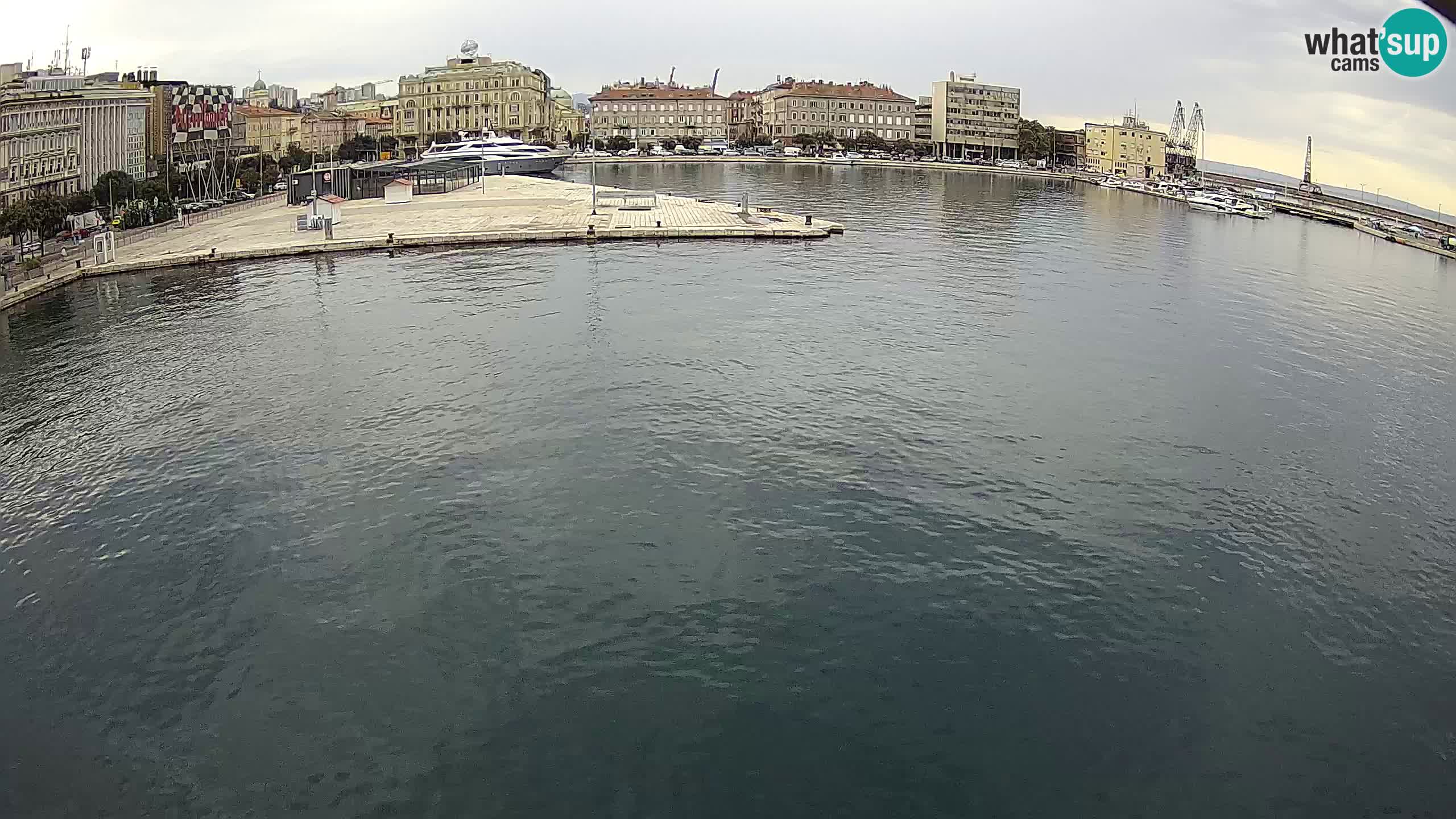 Rijeka – Botel Marina webcam en direct