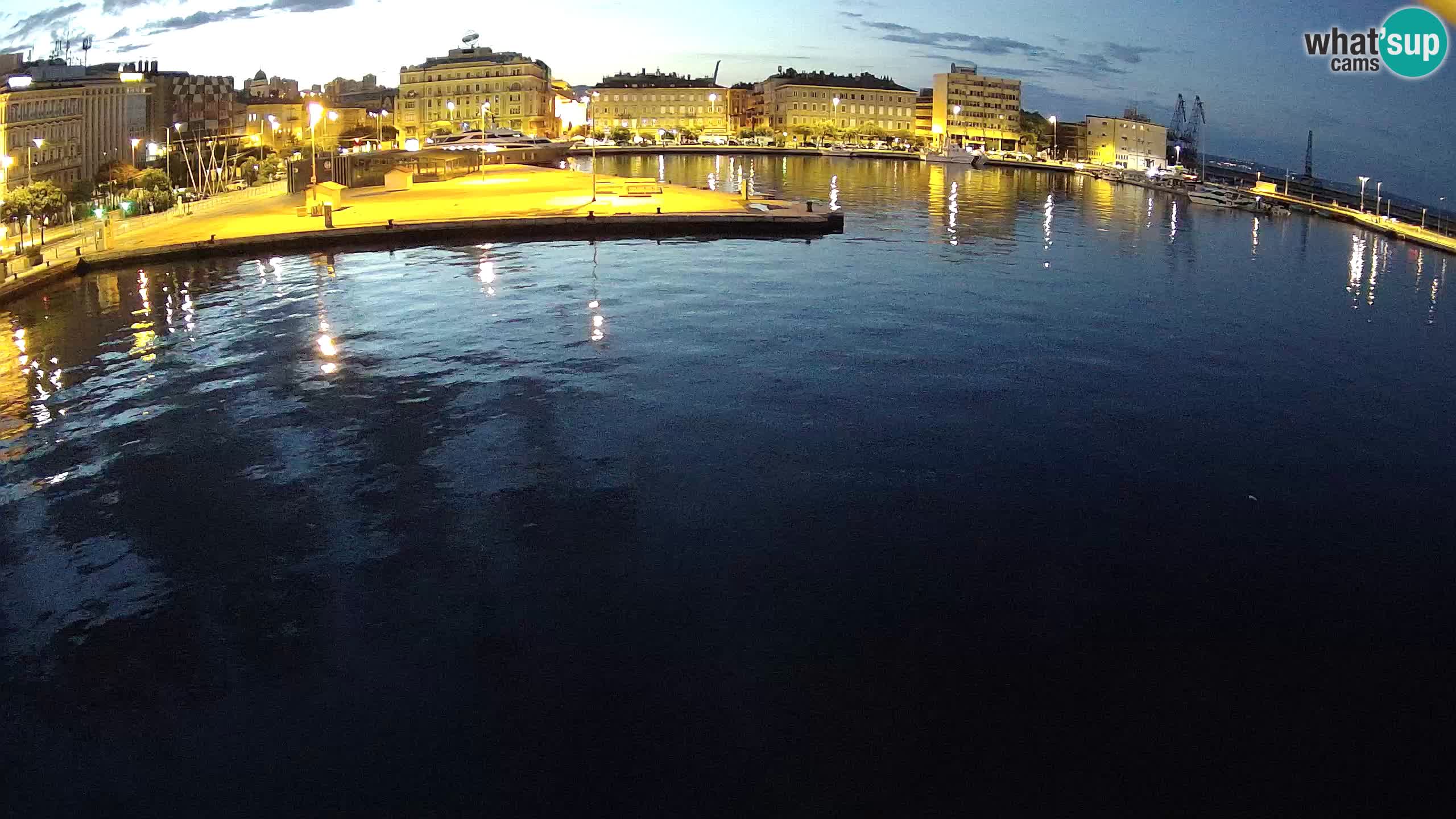 Rijeka – Botel Marina web kamera