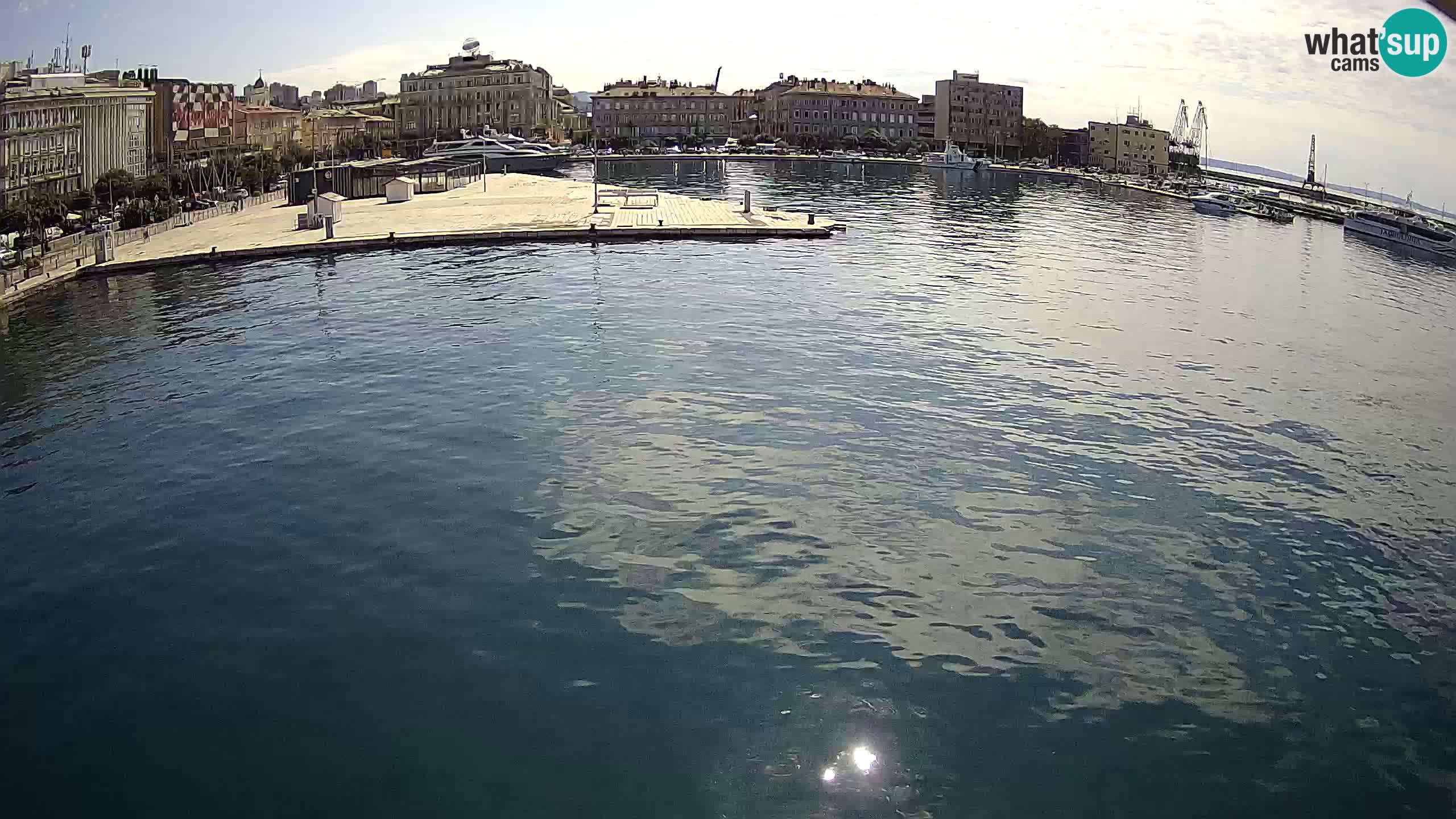 Botel Marina cámara web en vivo Rijeka