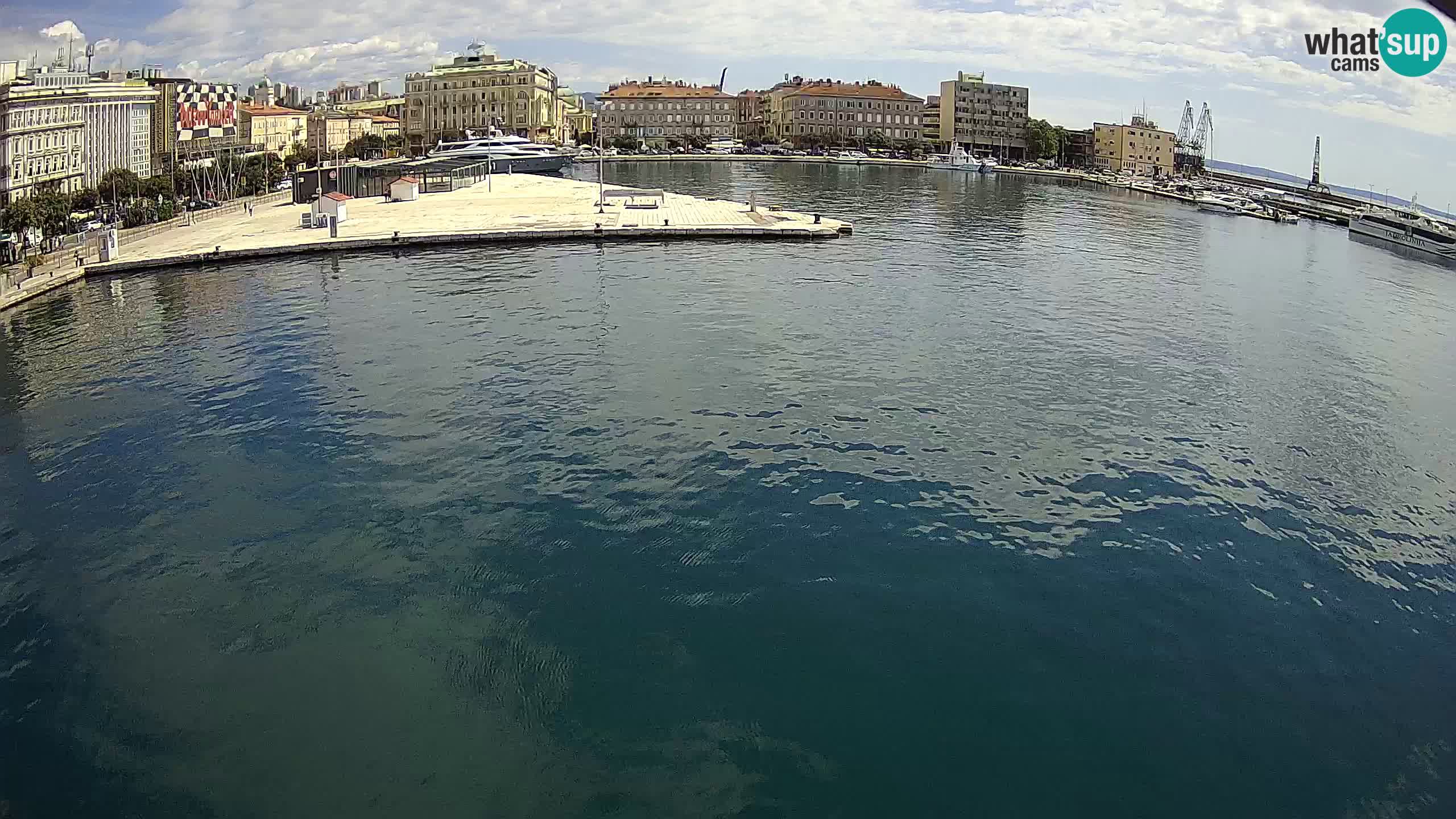 Rijeka – Botel Marina webcam en direct