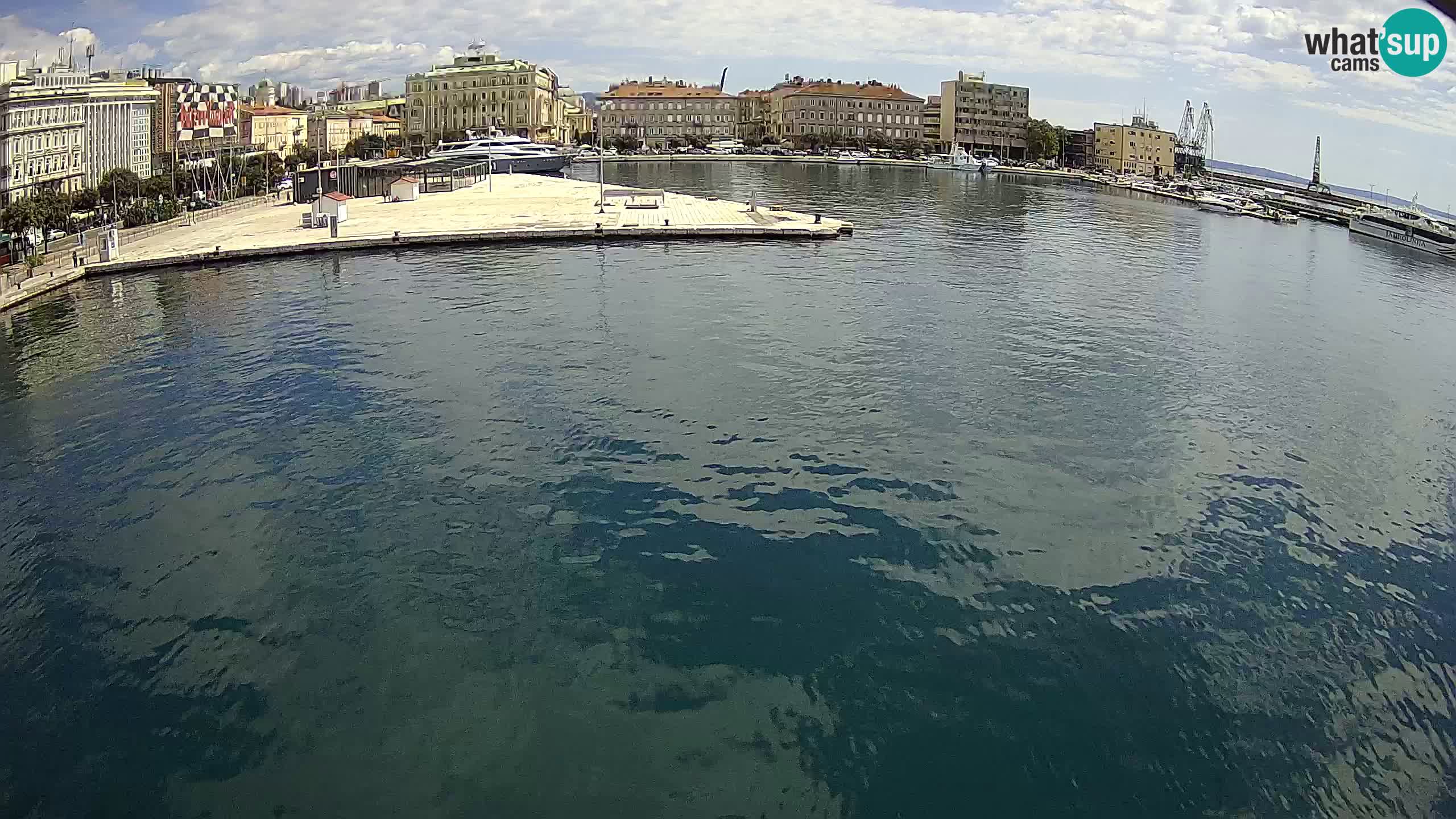 Rijeka – Botel Marina webcam en direct