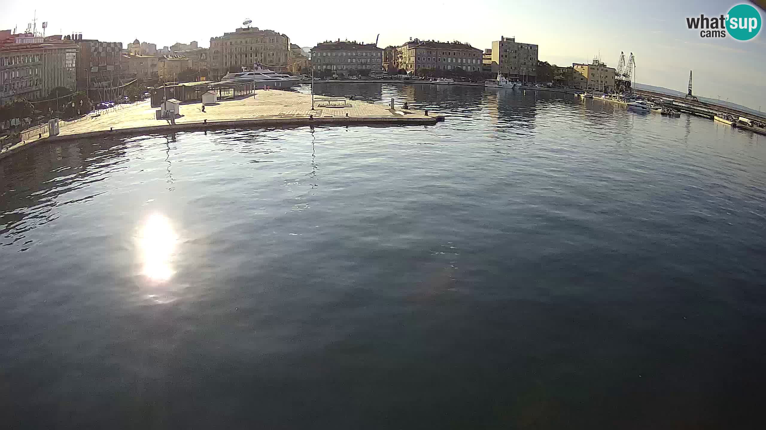 Rijeka – Botel Marina web kamera