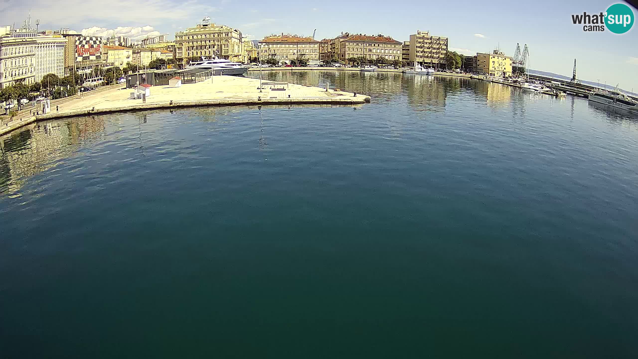 Rijeka – Botel Marina web kamera
